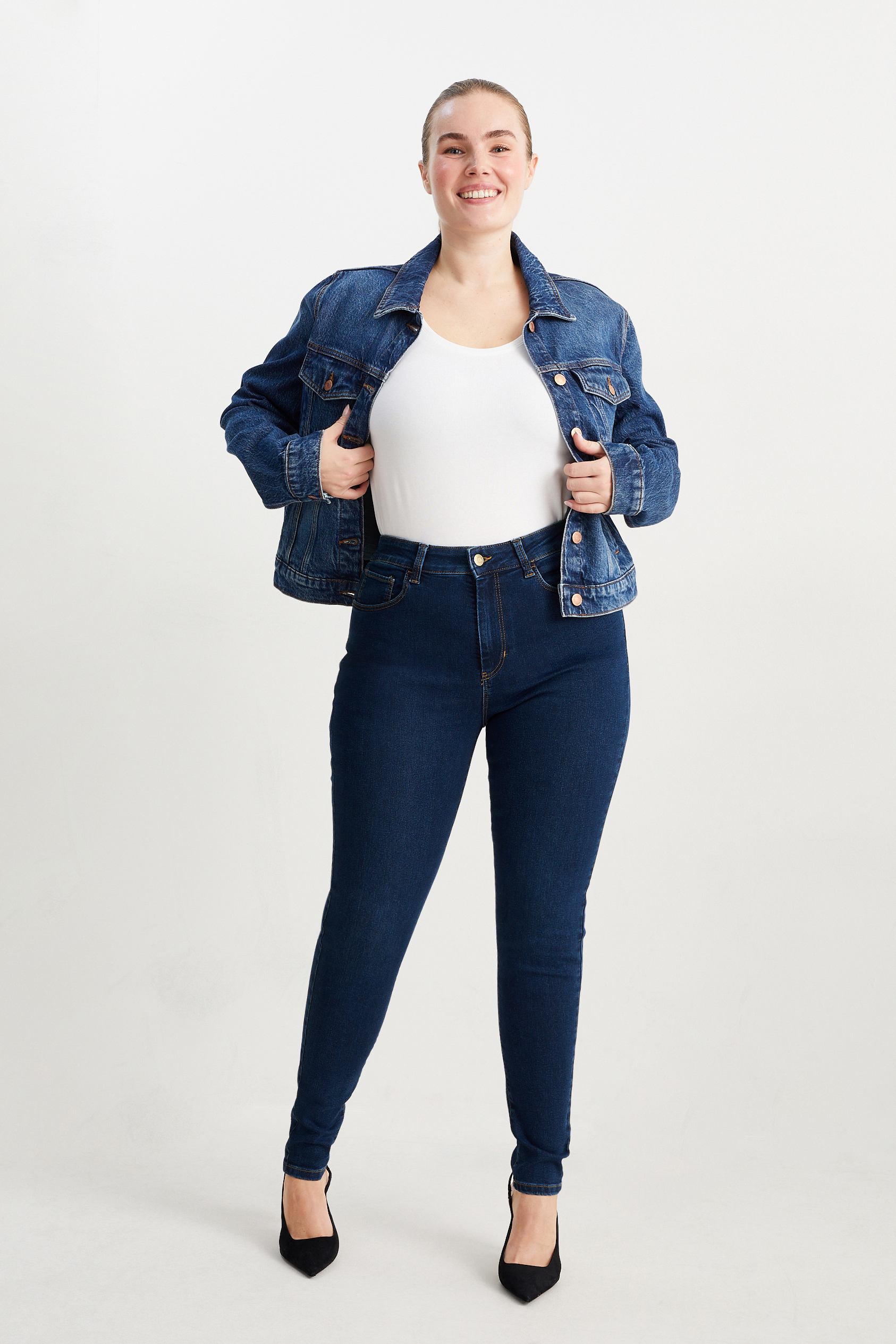 Jegging jeans - high waist