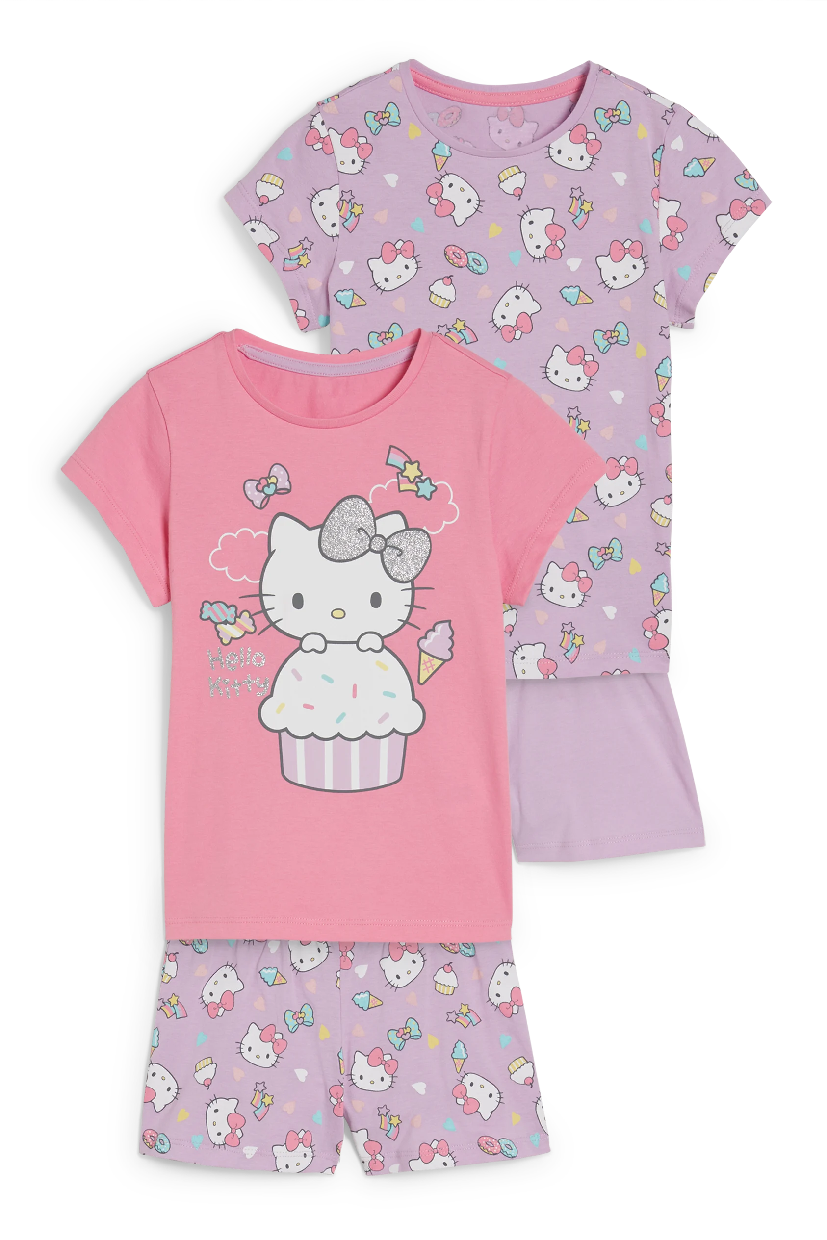 Multipack of 2 - Hello Kitty - short pyjamas - 4 piece