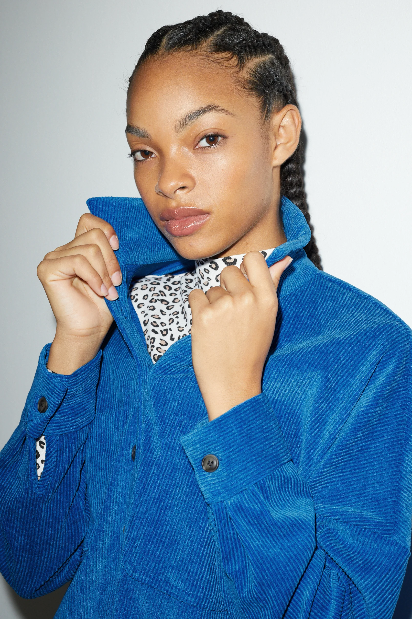 CLOCKHOUSE - corduroy blouse