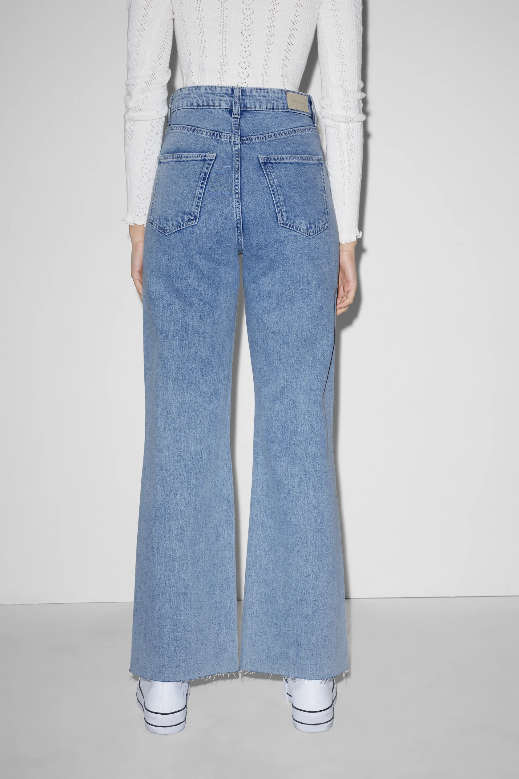 CLOCKHOUSE - wide leg jeans - high waist
