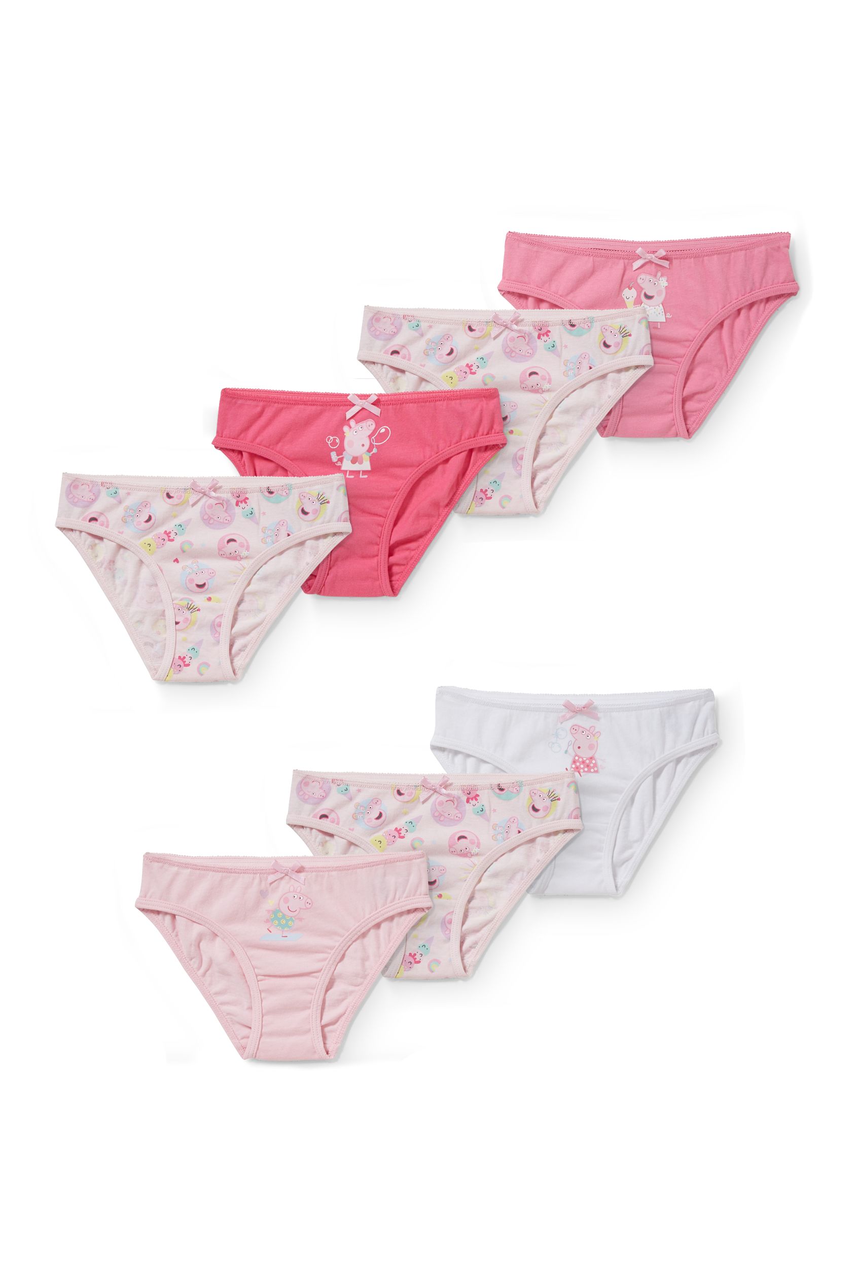 Multipack of 7 - Pepper Pig - briefs