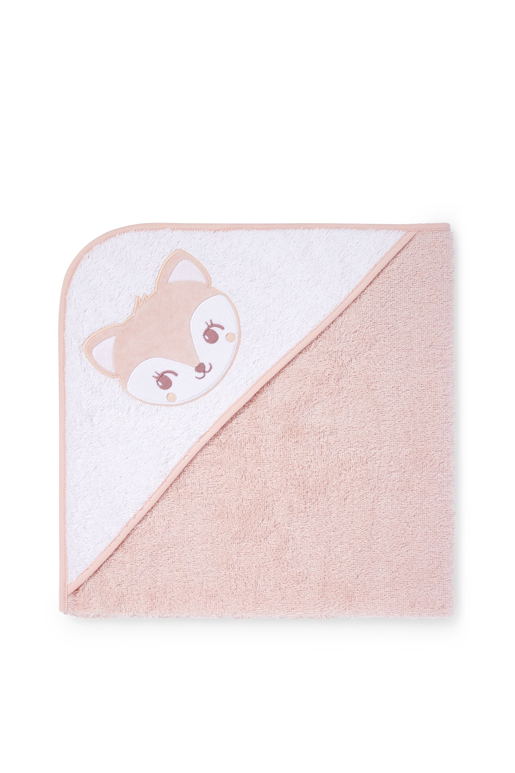 Baby bath towel with hood