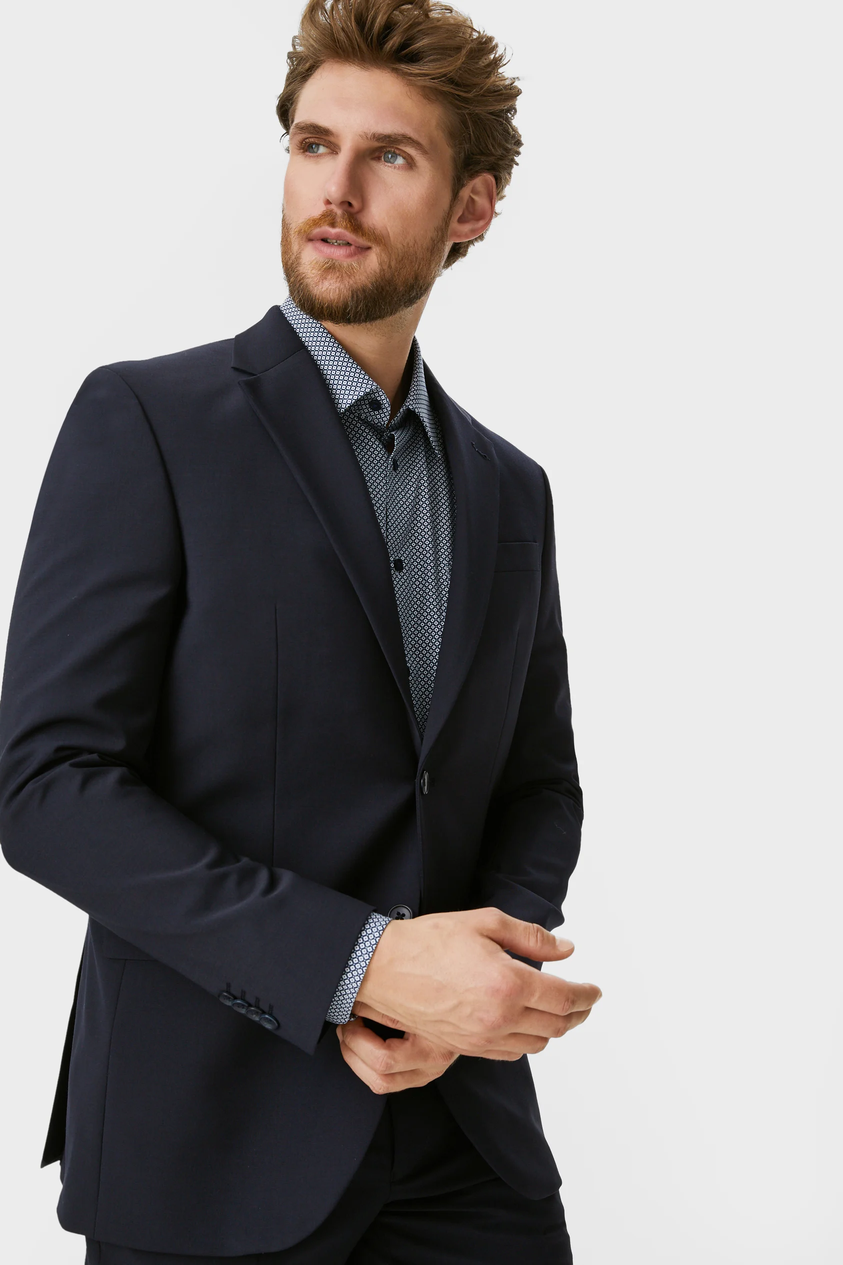 Mix-and-match tailored jacket - regular fit - flex - new wool blend