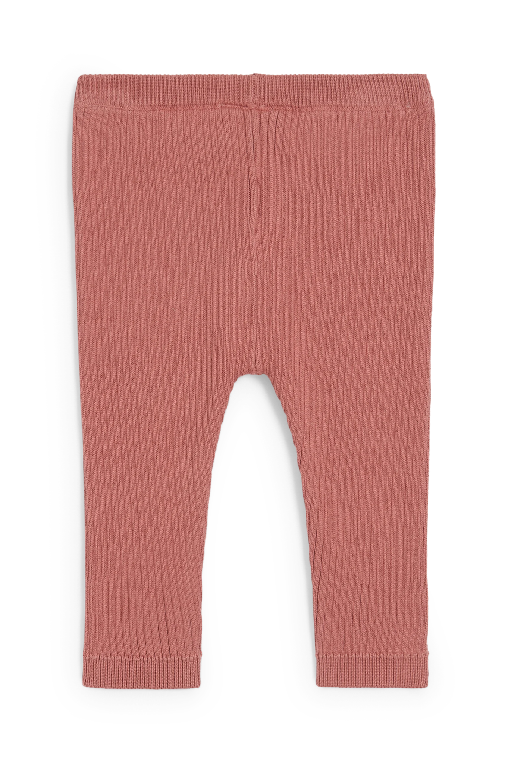 Knitted baby leggings