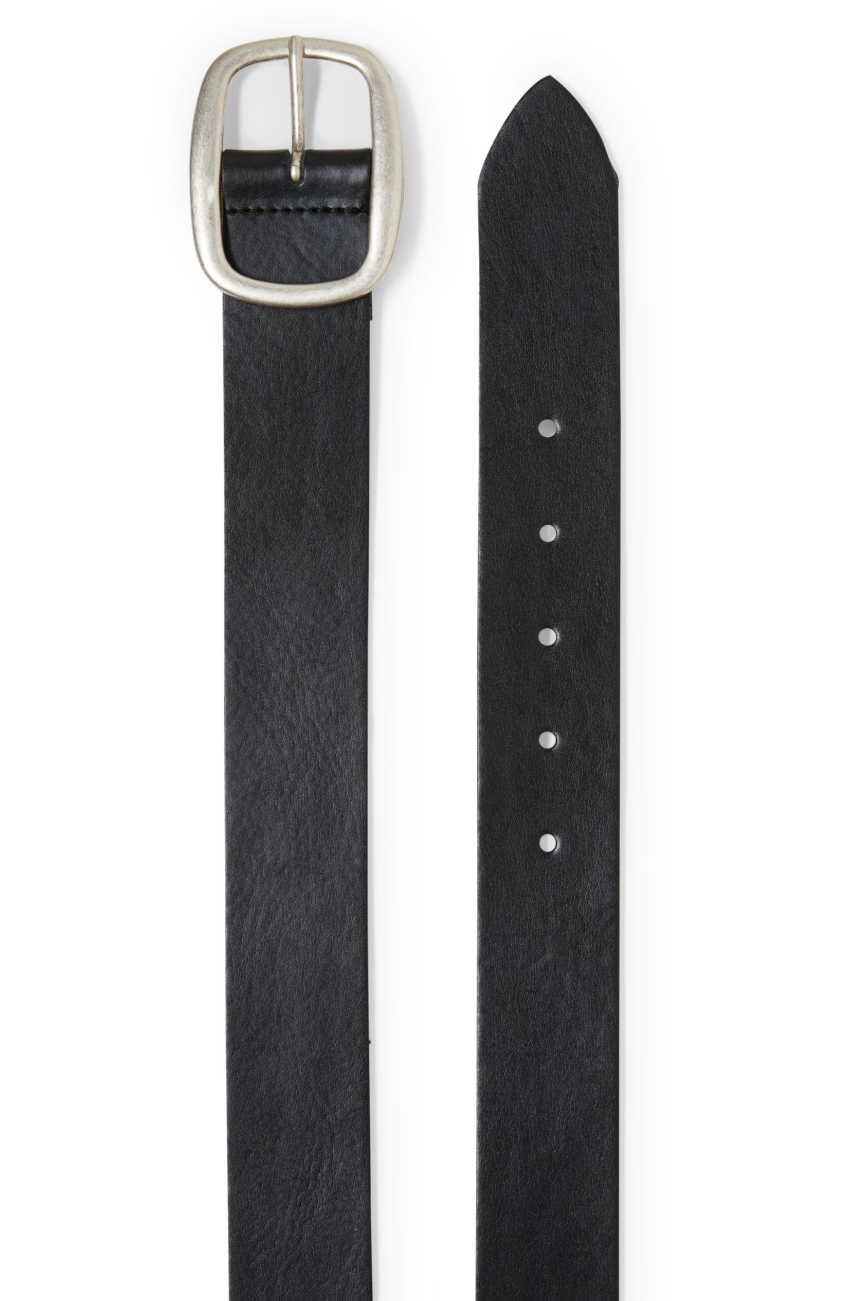 Leather belt