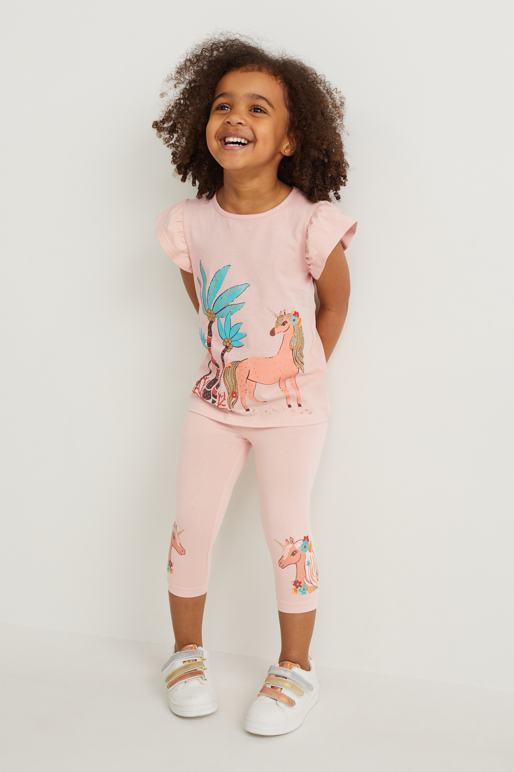 Multipack of 3 - capri leggings