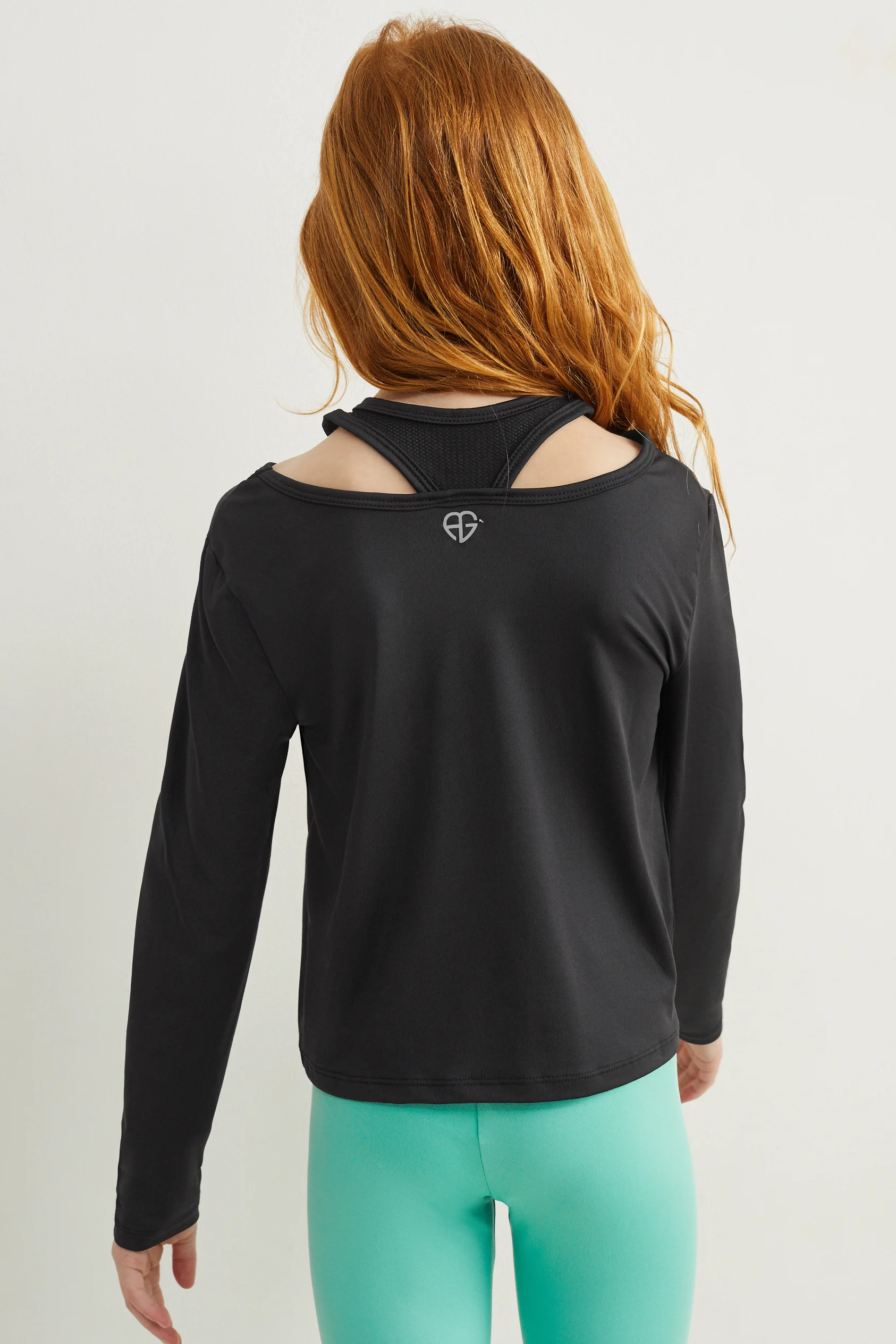 Technical T-shirt - 2-in-1 look