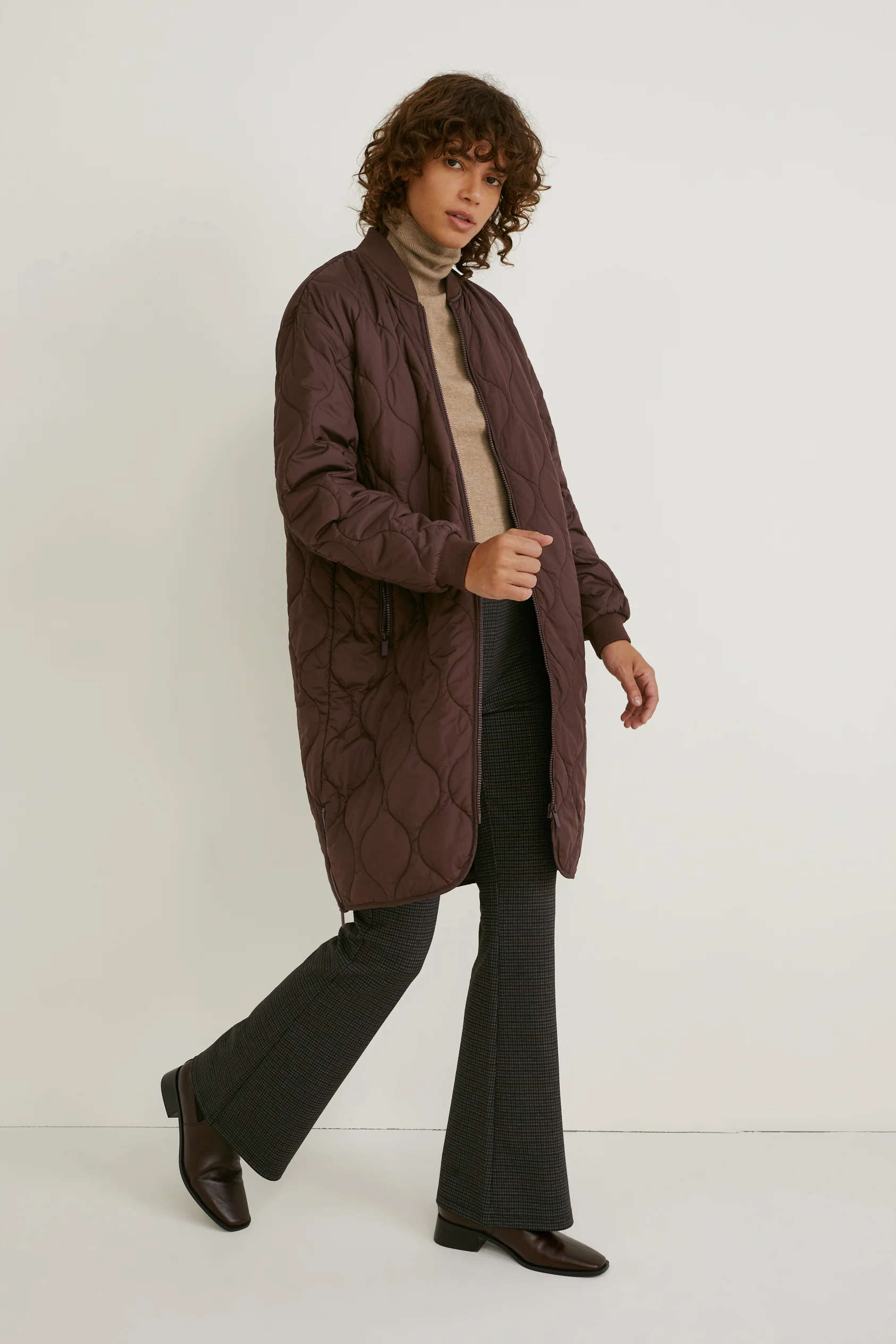 Quilted coat