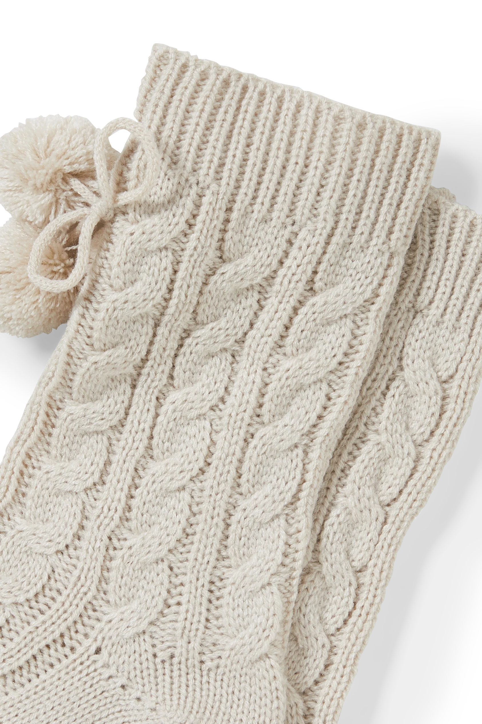 Socks - cable knit pattern