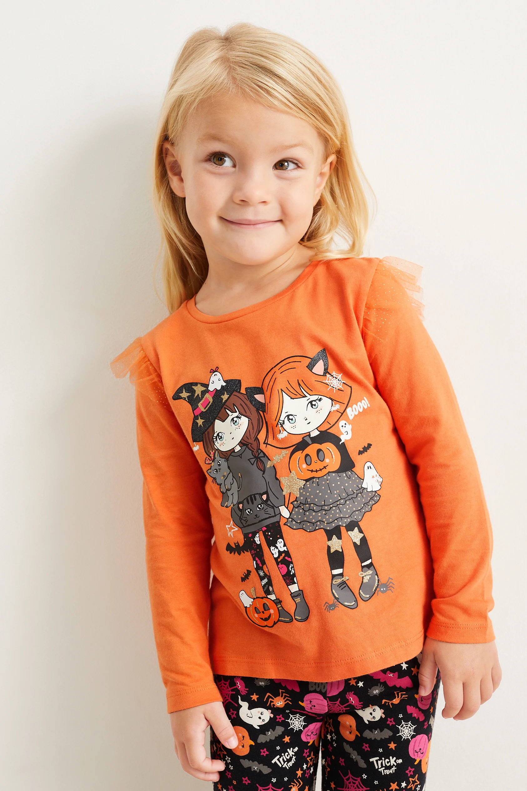 Halloween long sleeve top