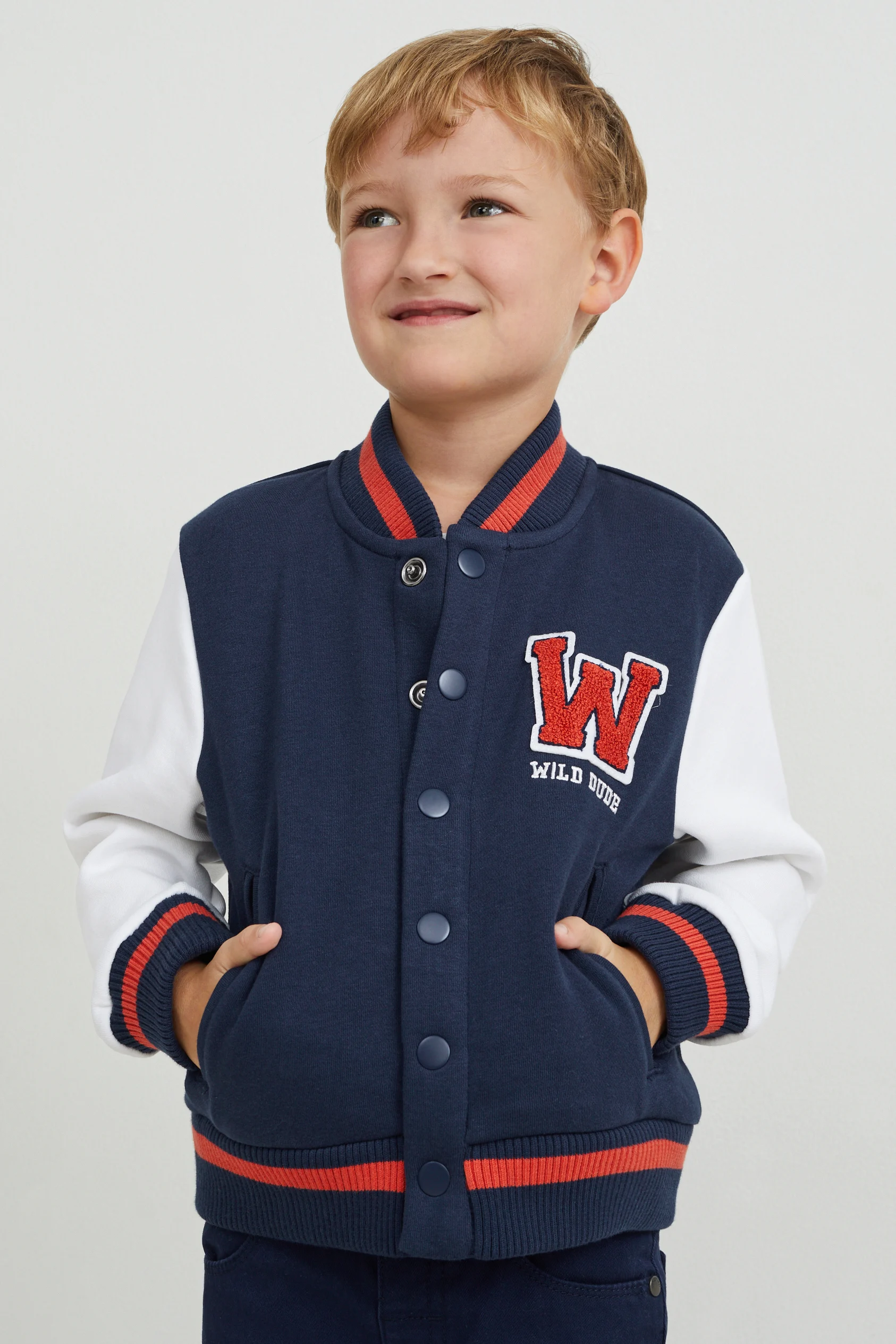 Zip-through sweatshirt