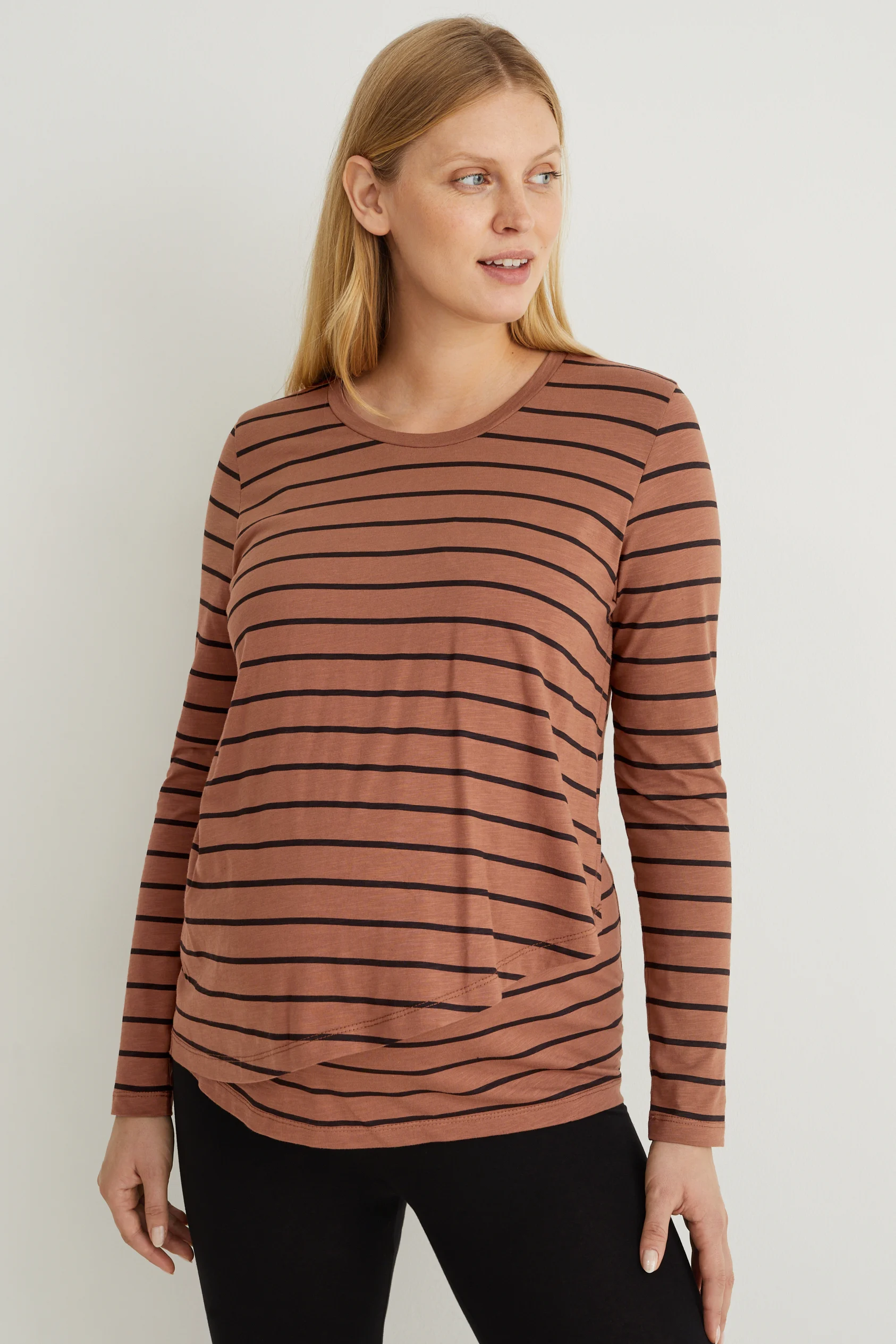 Nursing top - polka dot