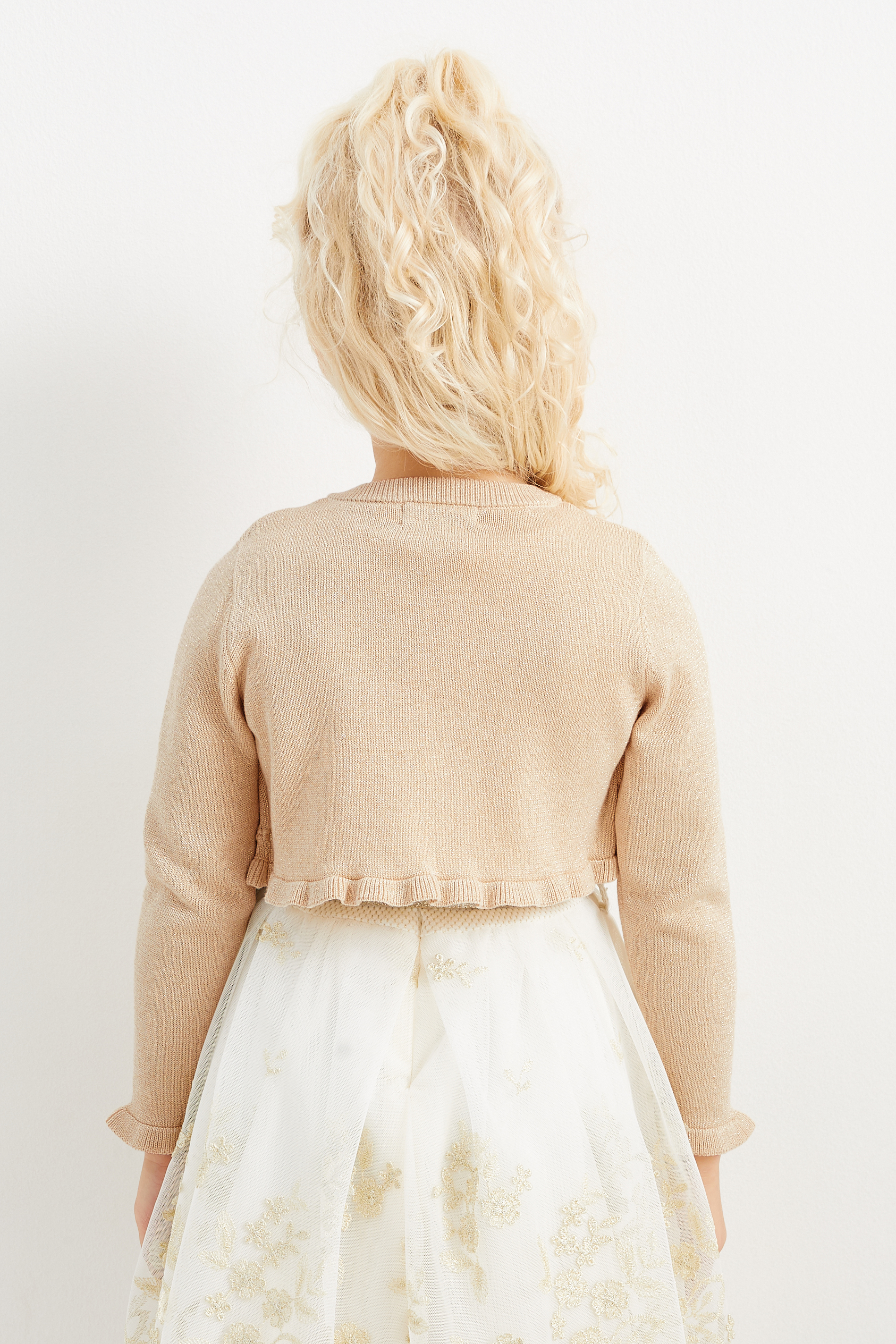 Knitted bolero