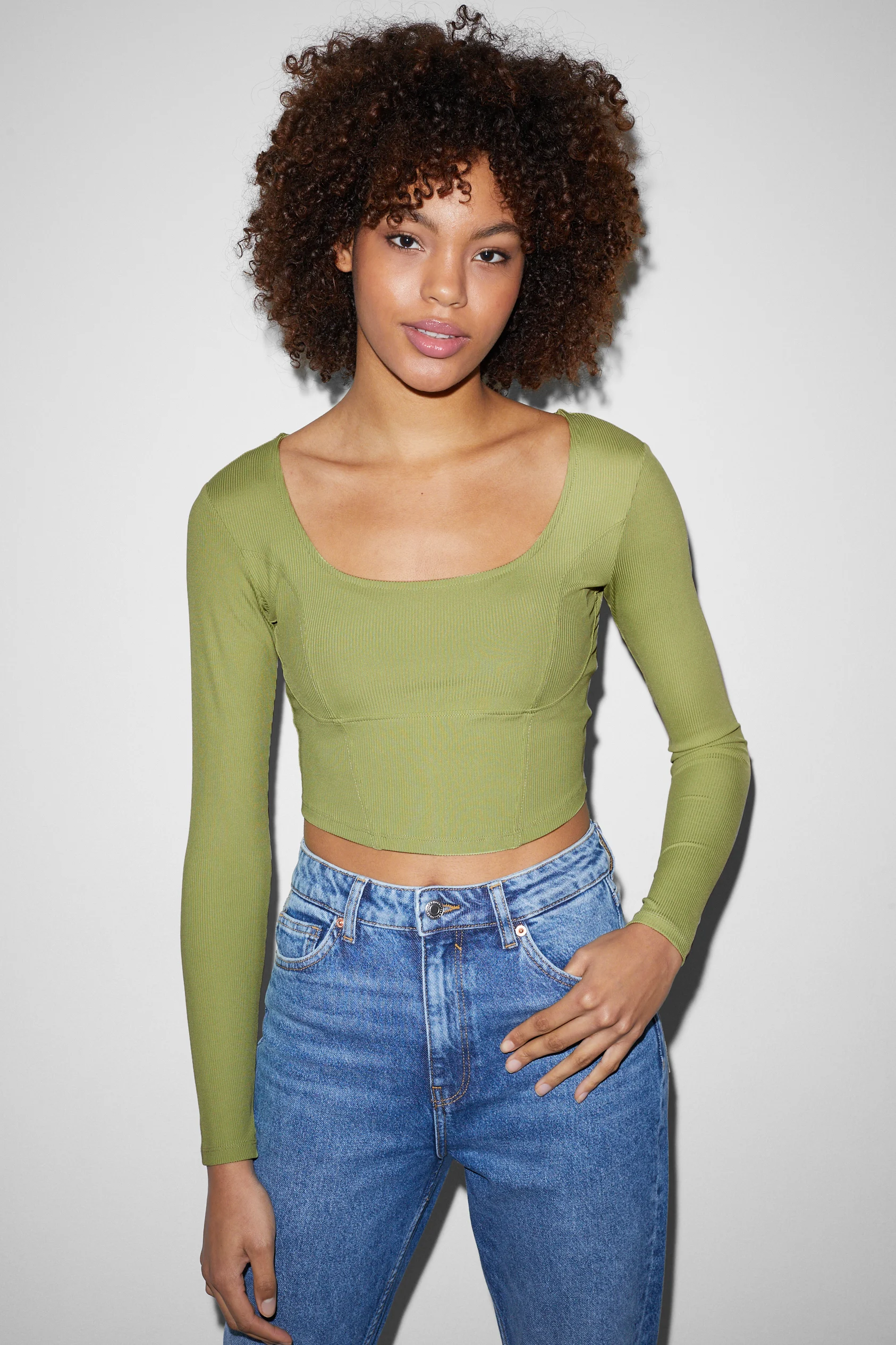 CLOCKHOUSE - cropped top