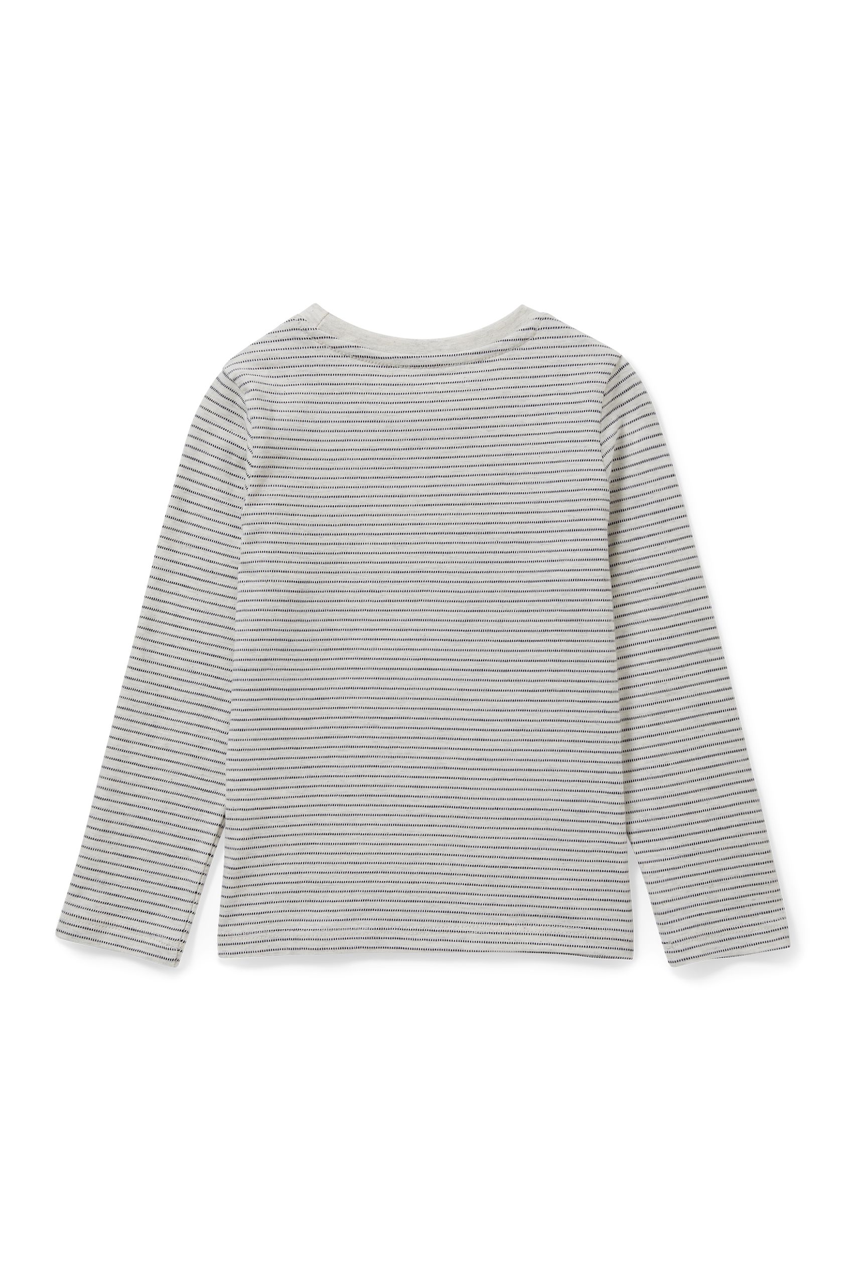 Dinosaur - long sleeve T-shirt - striped