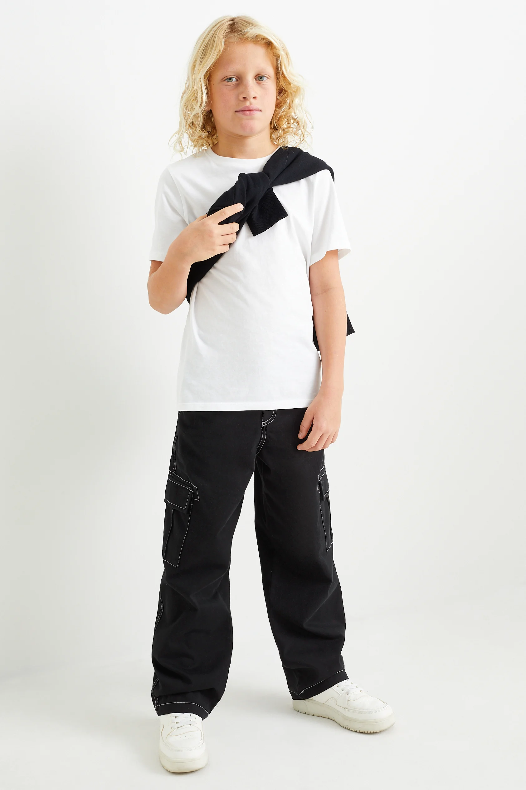 Cargo jeans - thermal jeans