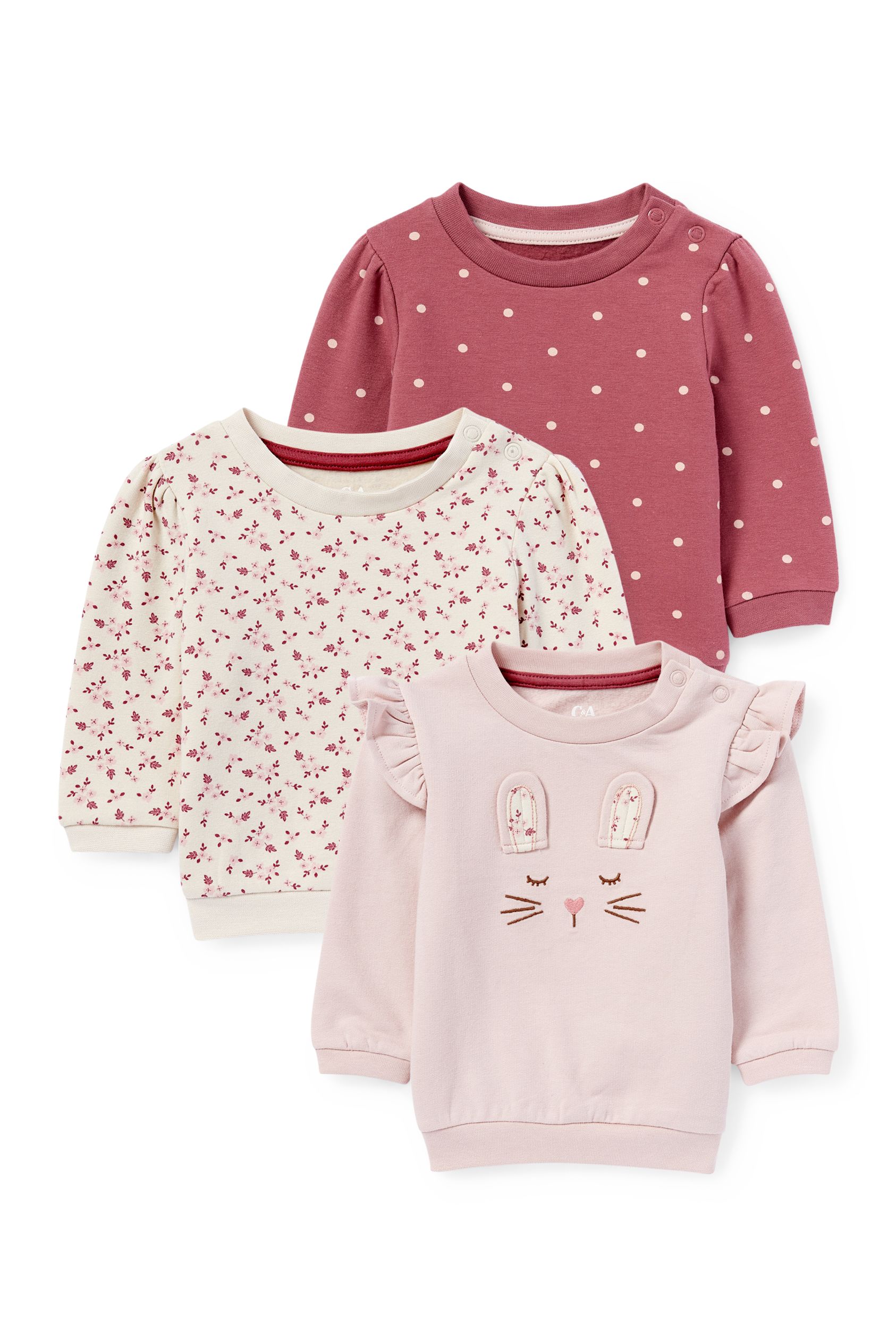 Multipack of 3 - baby sweatshirt