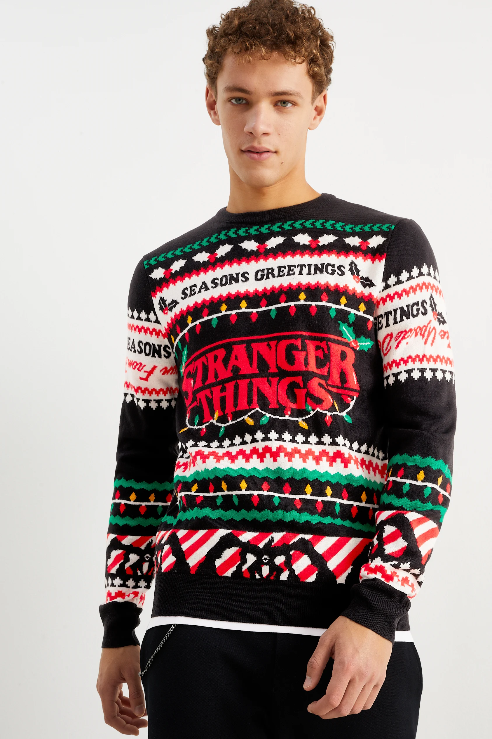 Christmas jumper - Stranger Things