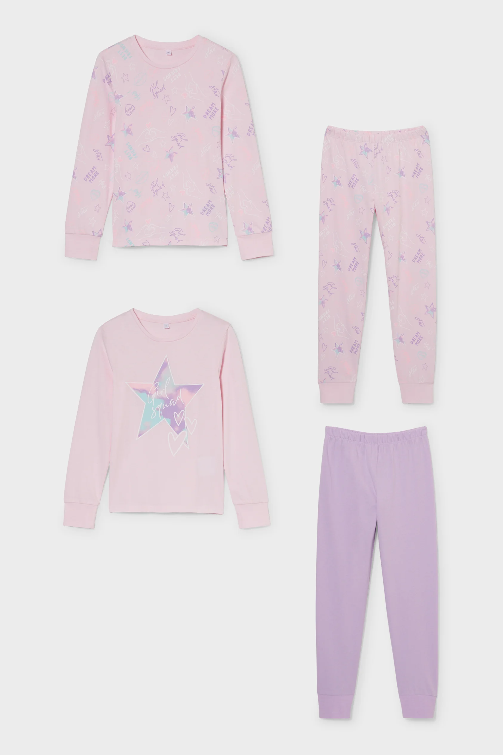 Multipack of 2 - pyjamas  - 4 piece