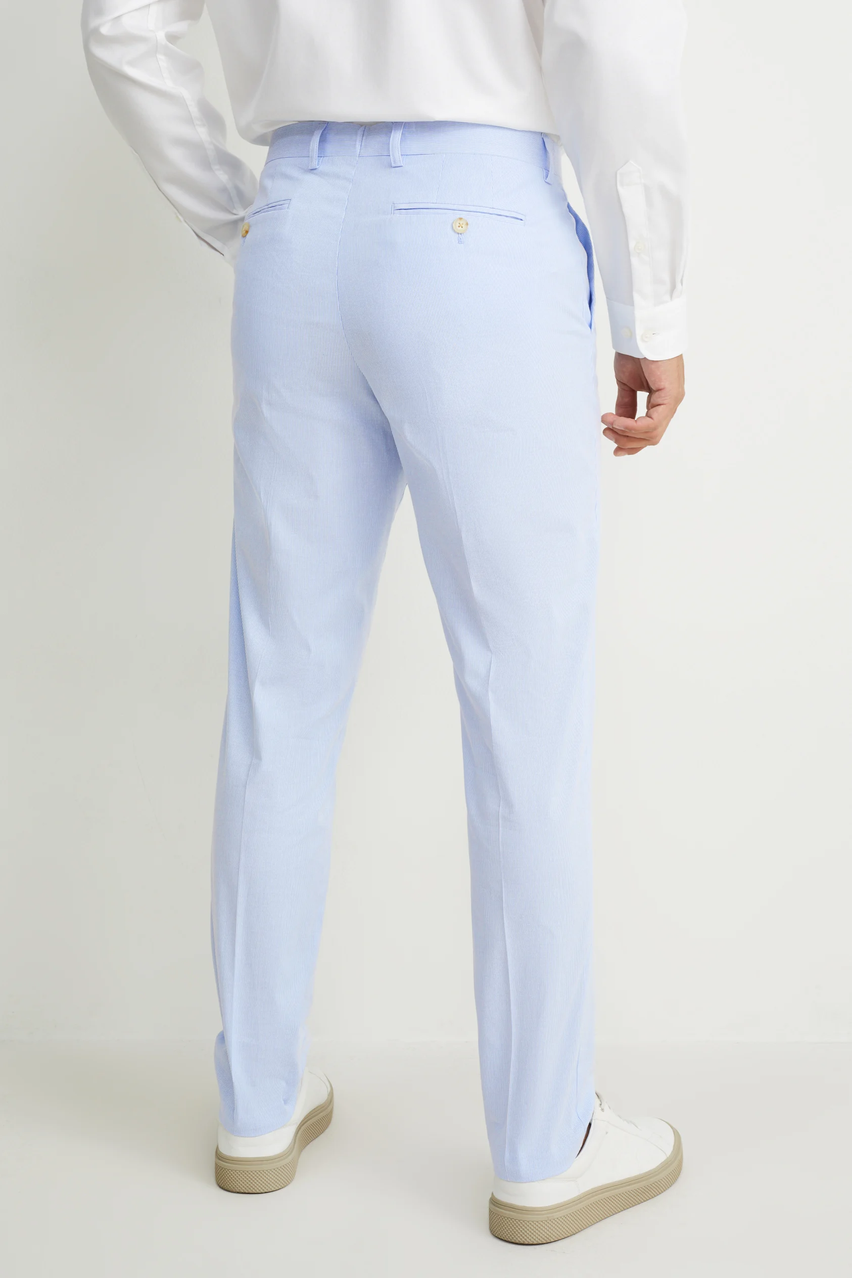 Mix-and-match suit trousers - slim fit - striped