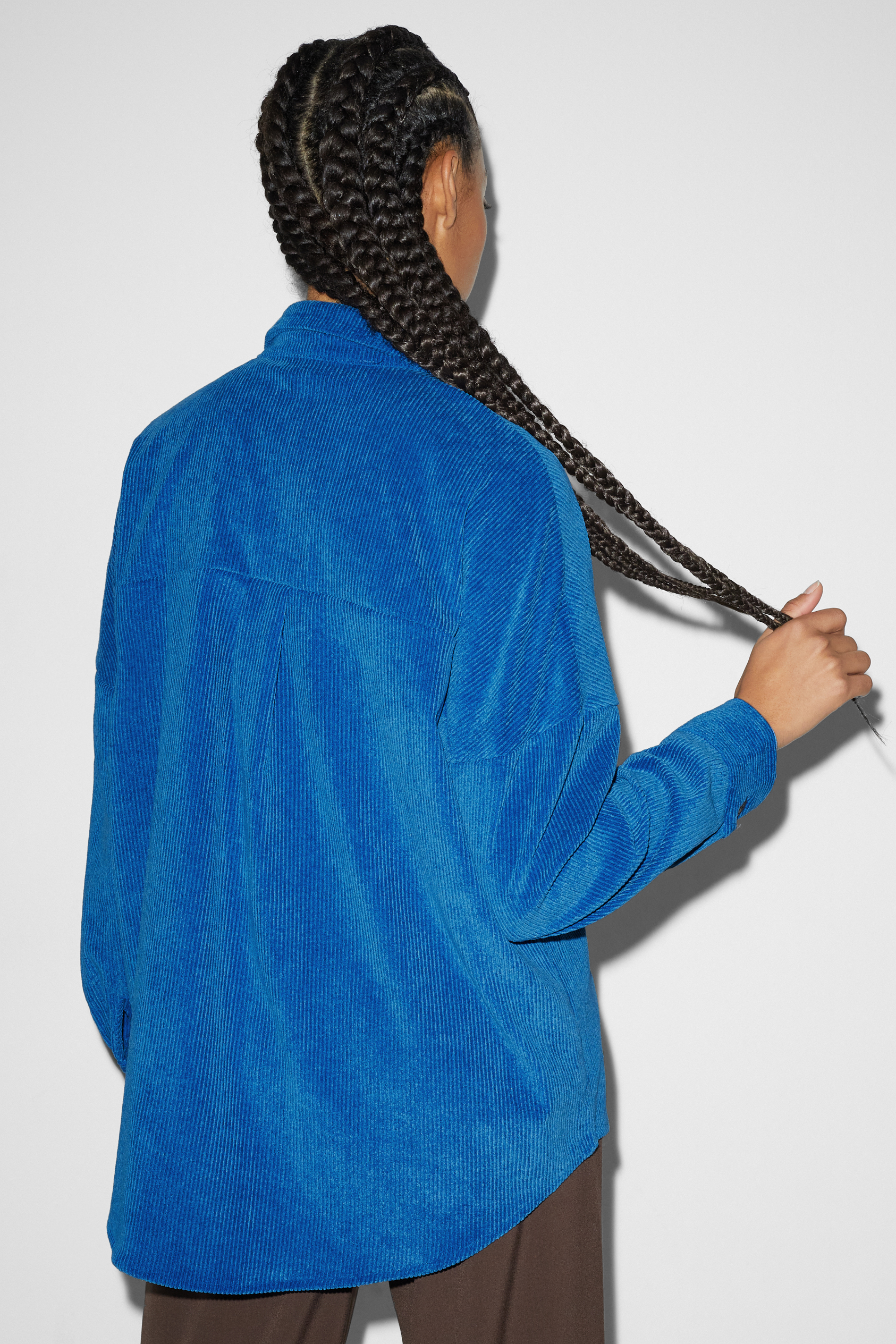 CLOCKHOUSE - corduroy blouse