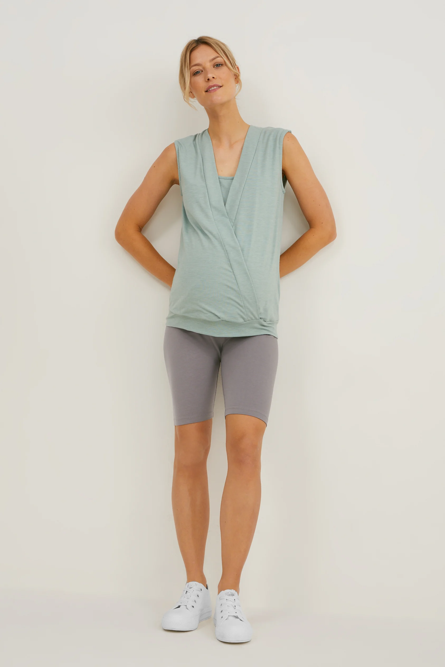 Multipack of 2 - maternity cycling shorts