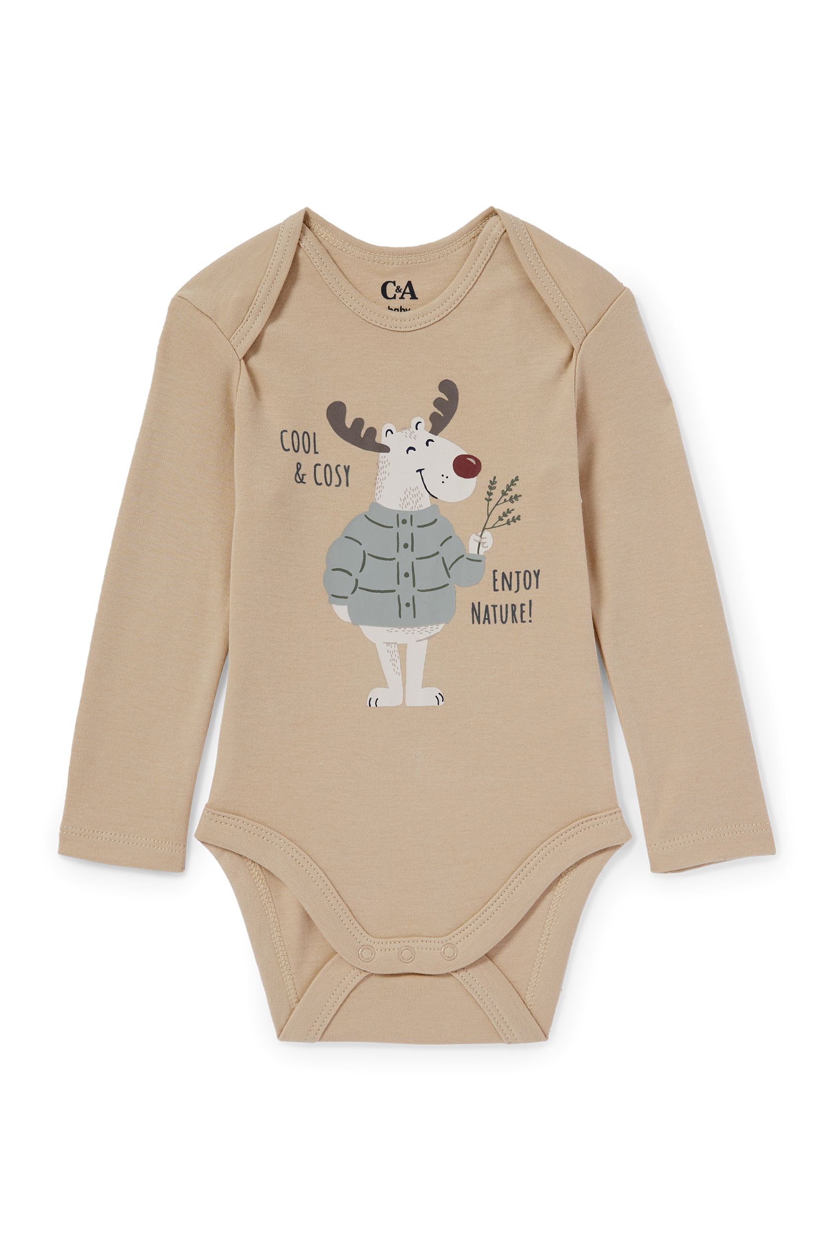 Rudolph - baby Christmas bodysuit