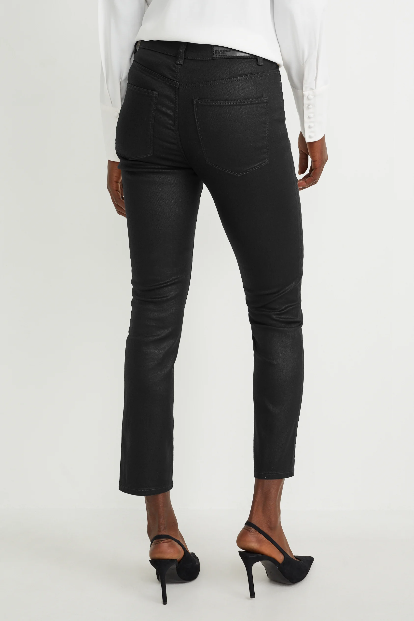 Slim jeans - high waist - LYCRA?