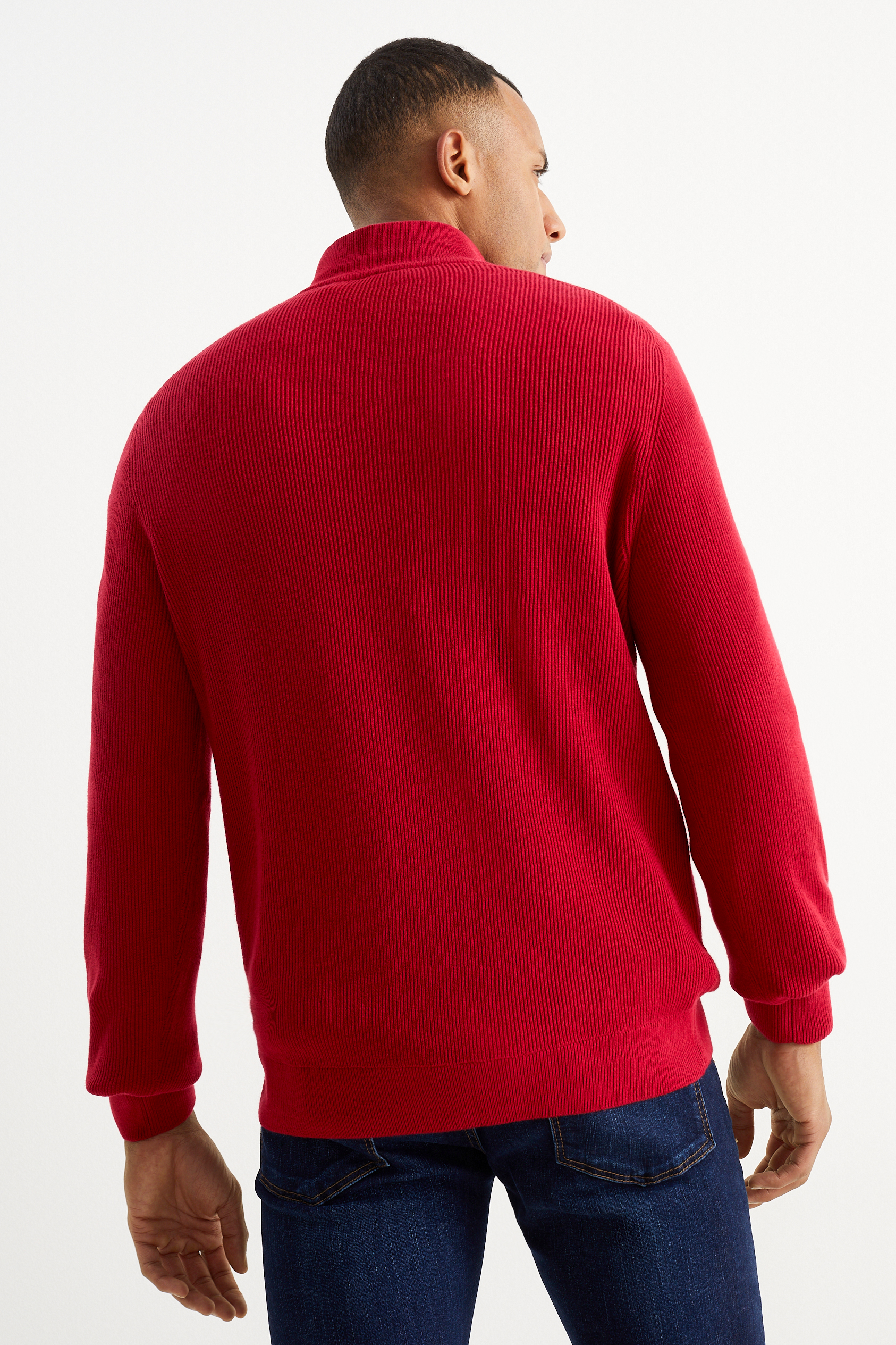 Jumper and shirt - regular fit - Kent collar
