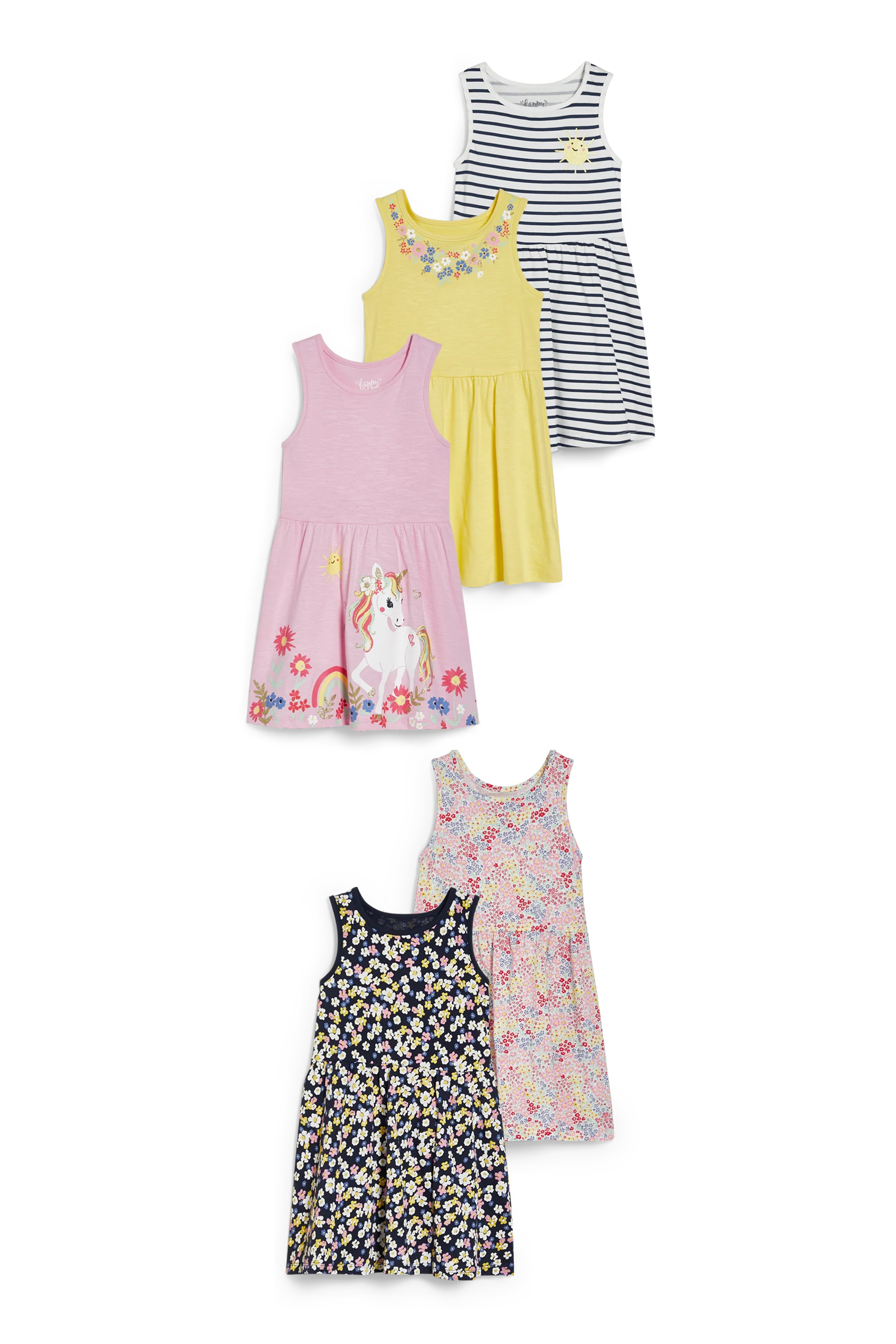 Multipack of 5 - dress