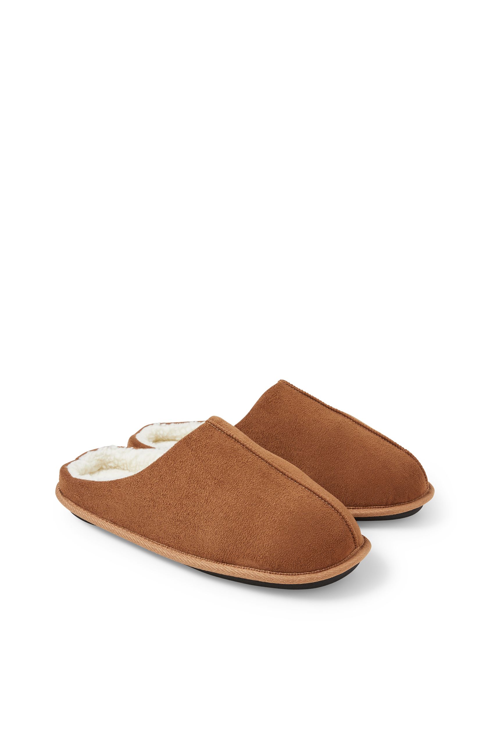 Slippers - faux suede