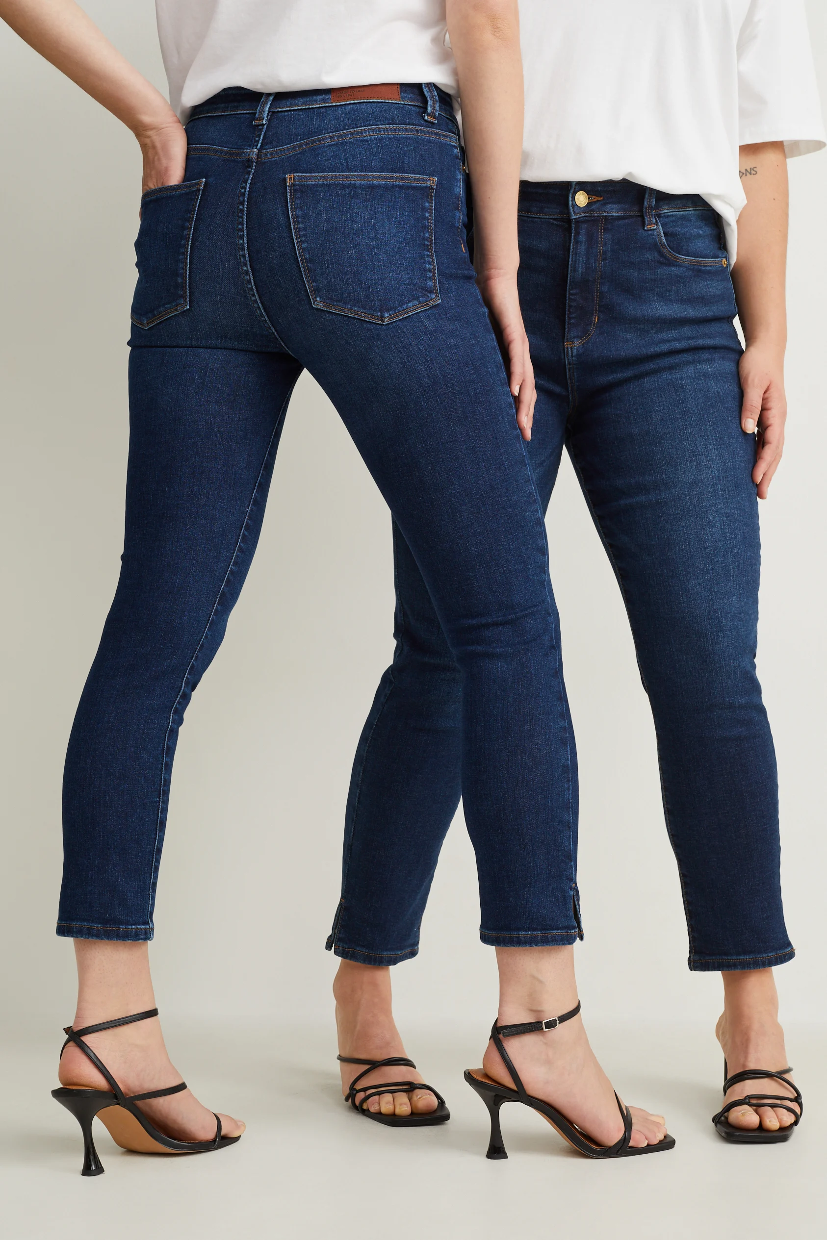 Slim jeans - high waist