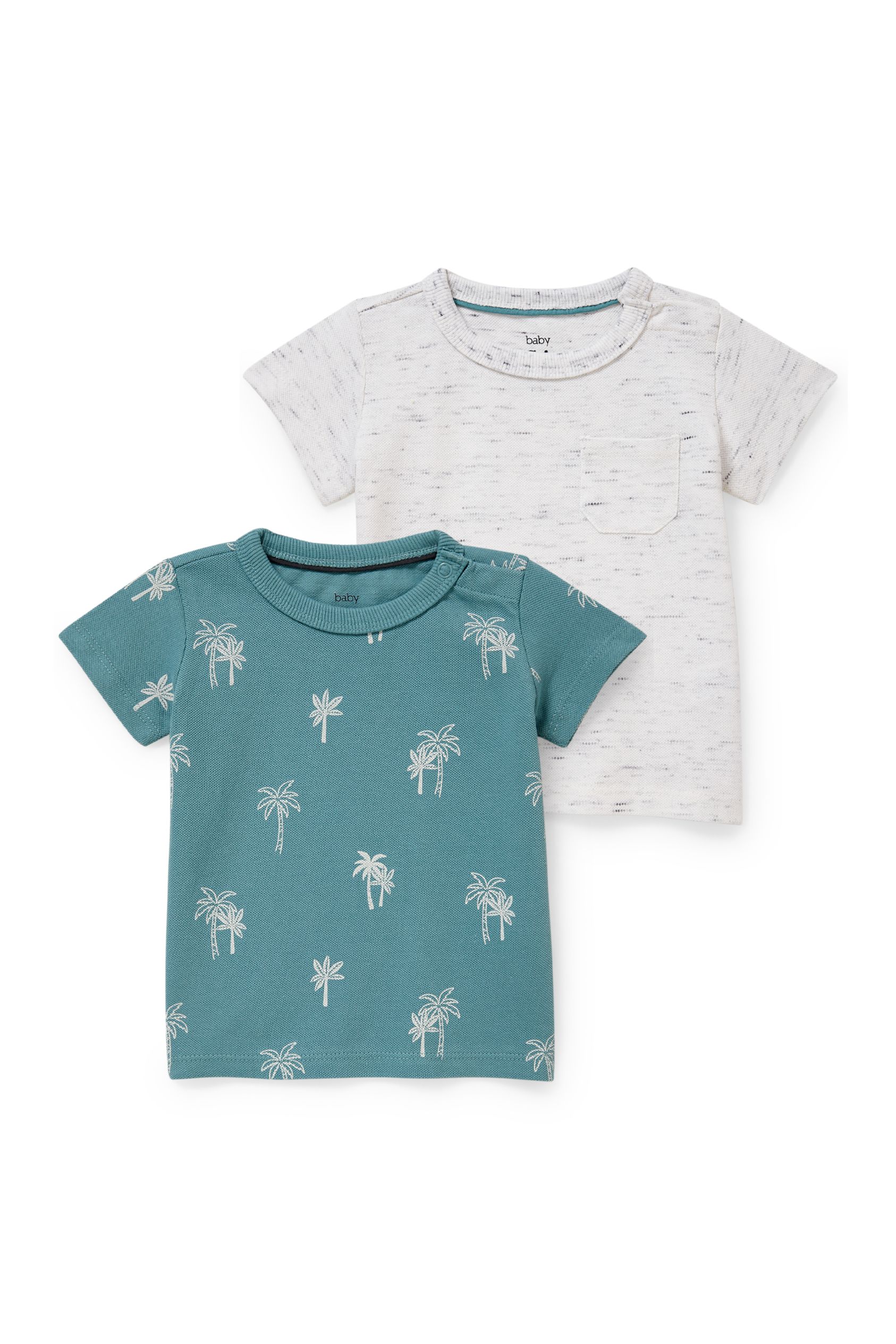 Multipack of 2 - baby short sleeve T-shirt