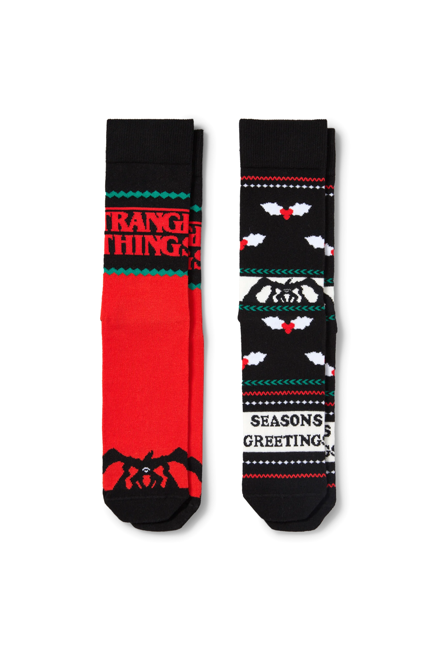 Multipack of 2 - Christmas socks with motif - Stranger Things