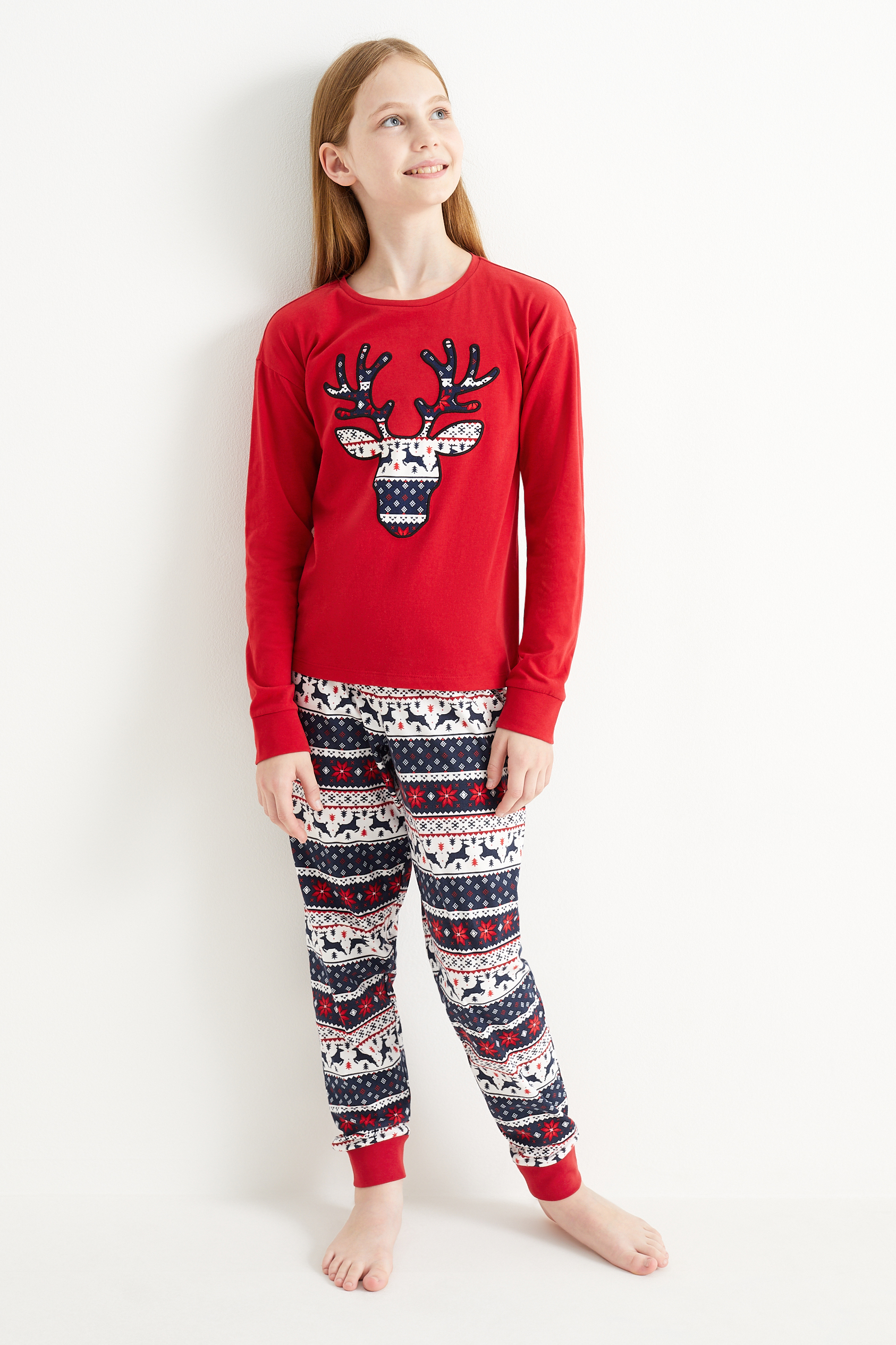 Reindeer - Christmas pyjamas - 2 piece
