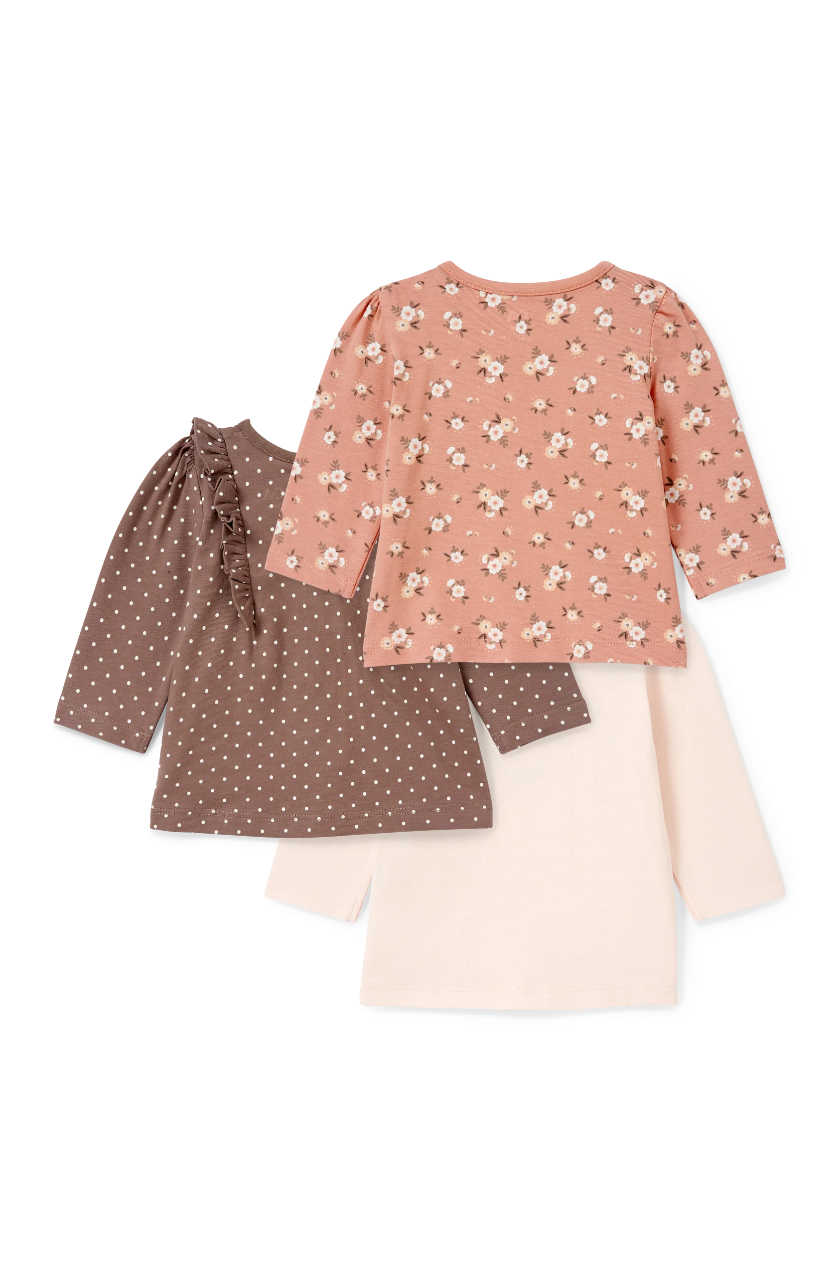 Multipack of 3 - baby long sleeve top