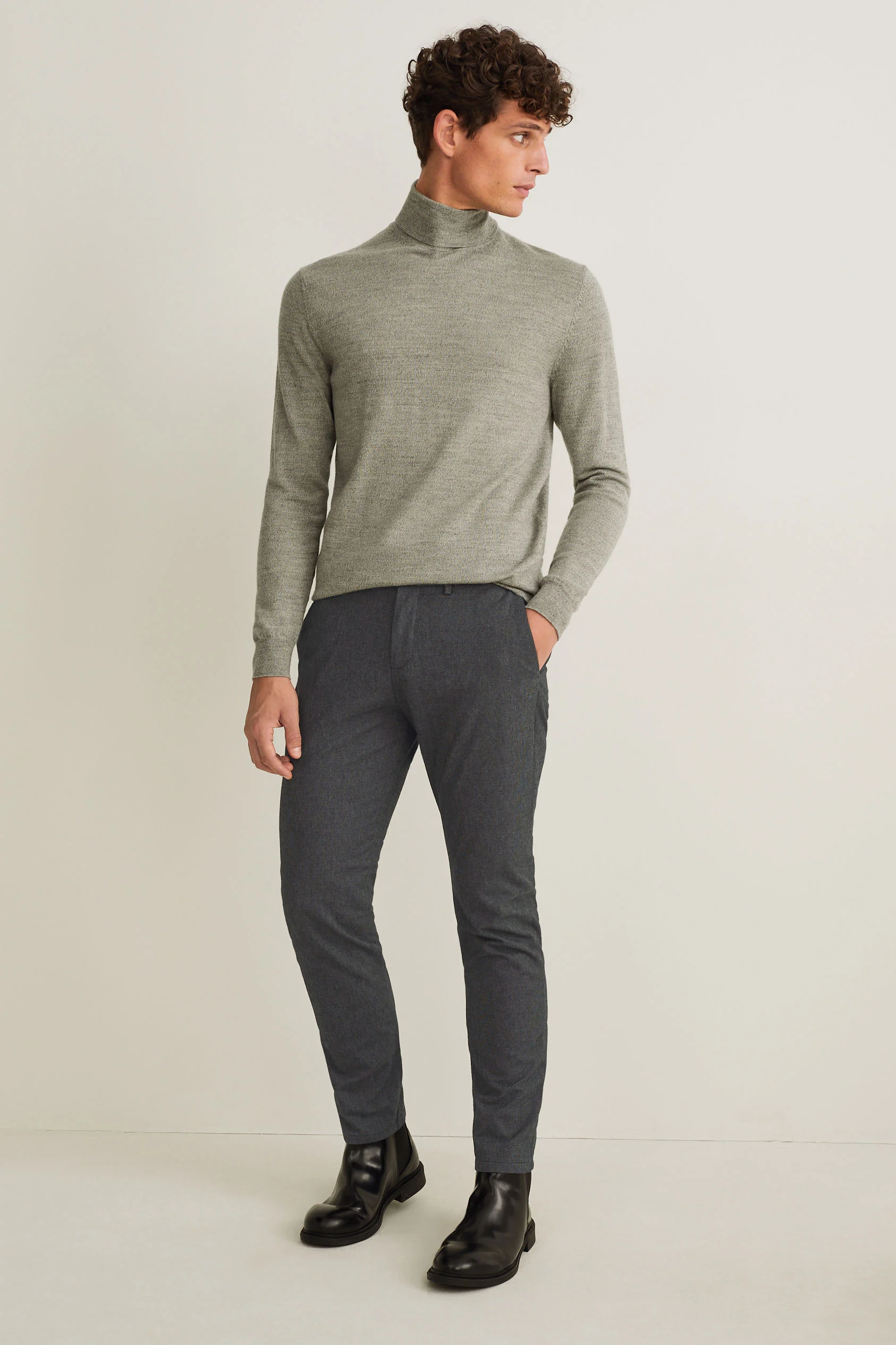 Suit trousers - regular fit - LYCRA?