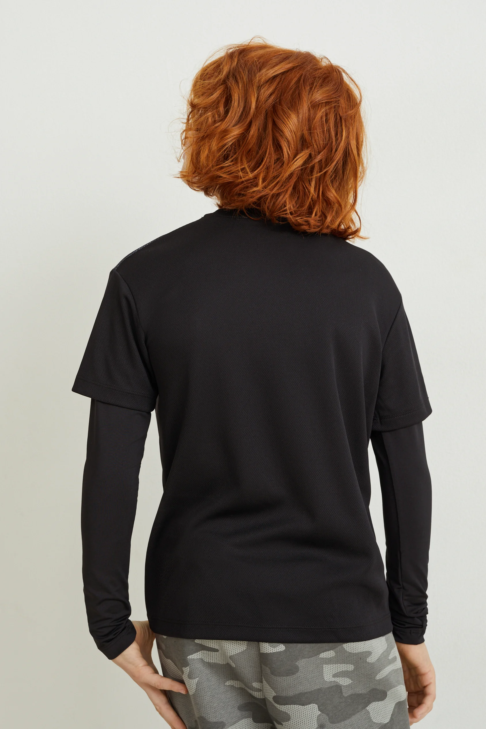 Long sleeve top - 2-in-1 look