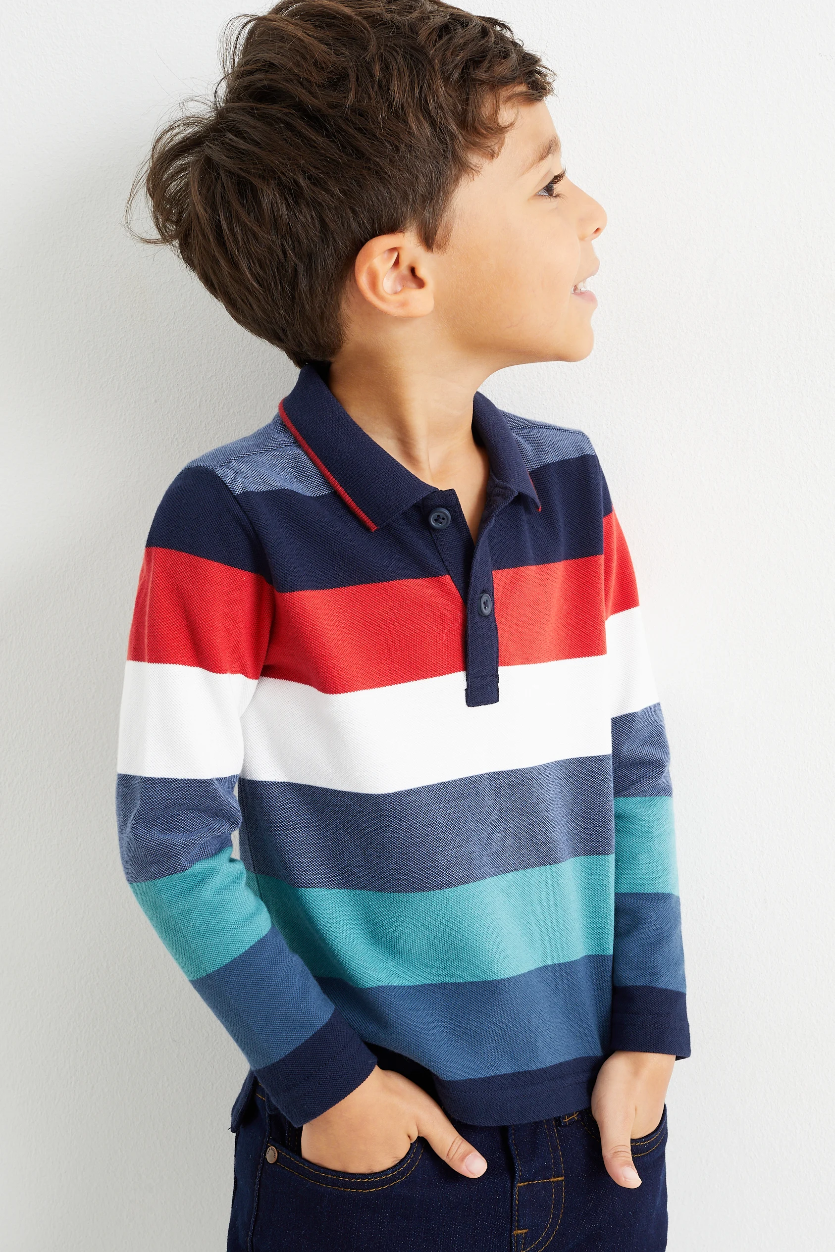 Polo shirt - striped