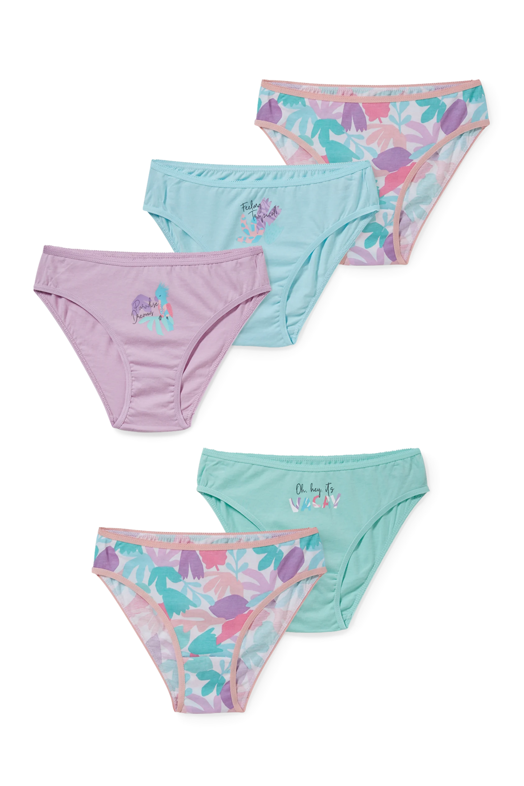 Multipack of 5 - briefs