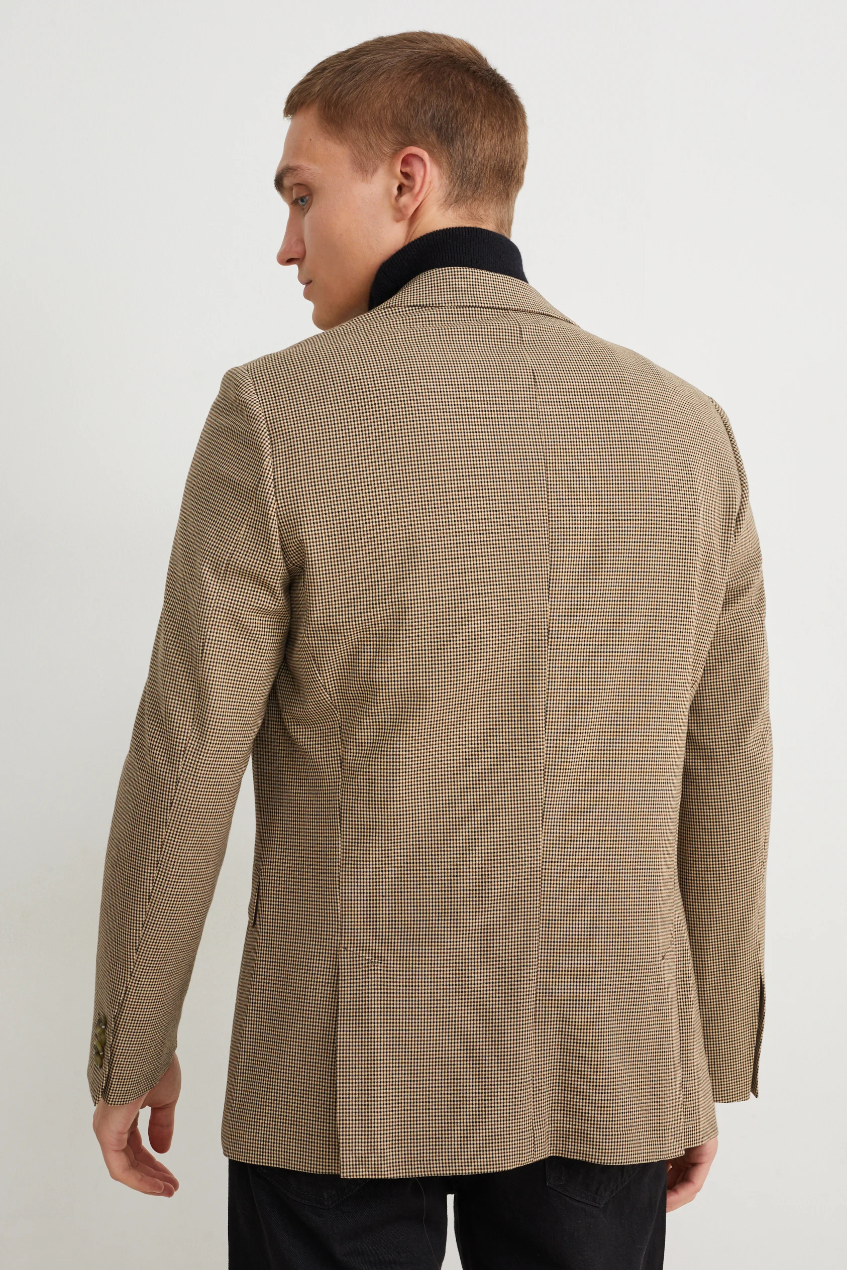 Tailored jacket - slim fit - Flex - 4 way stretch - LYCRA? - check