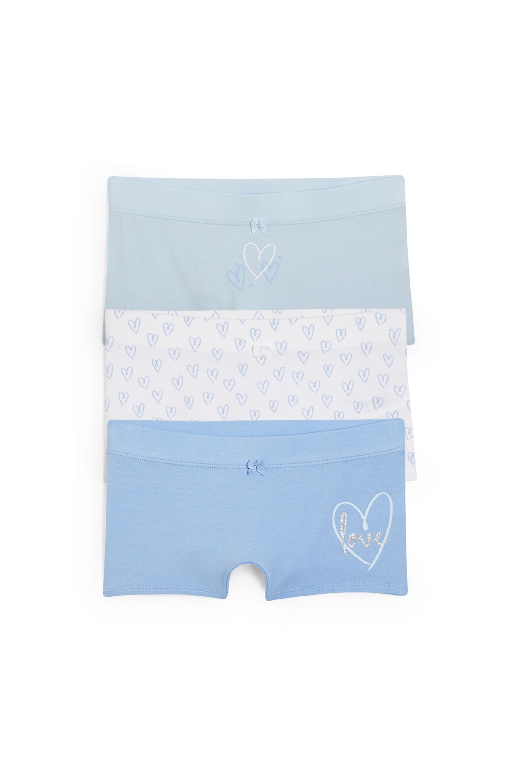 Multipack of 3 - heart - shorts