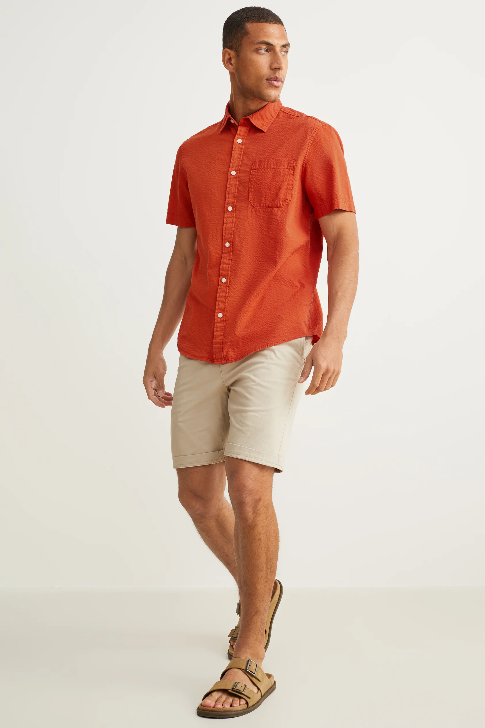 Shirt - regular fit - kent collar