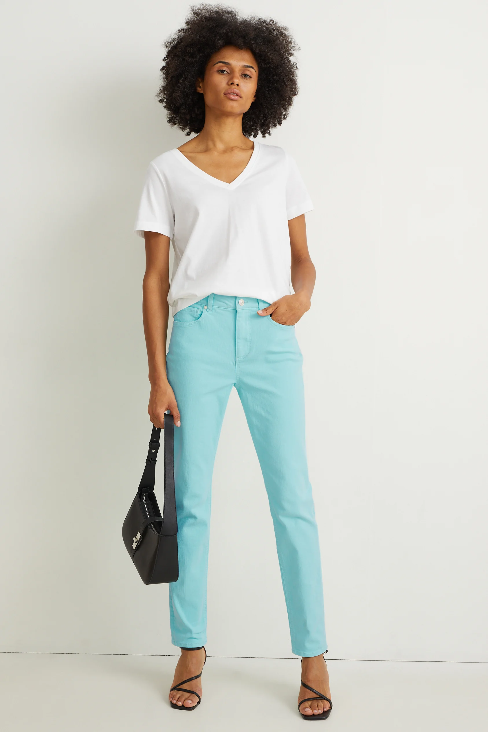 Trousers - high waist - Flex