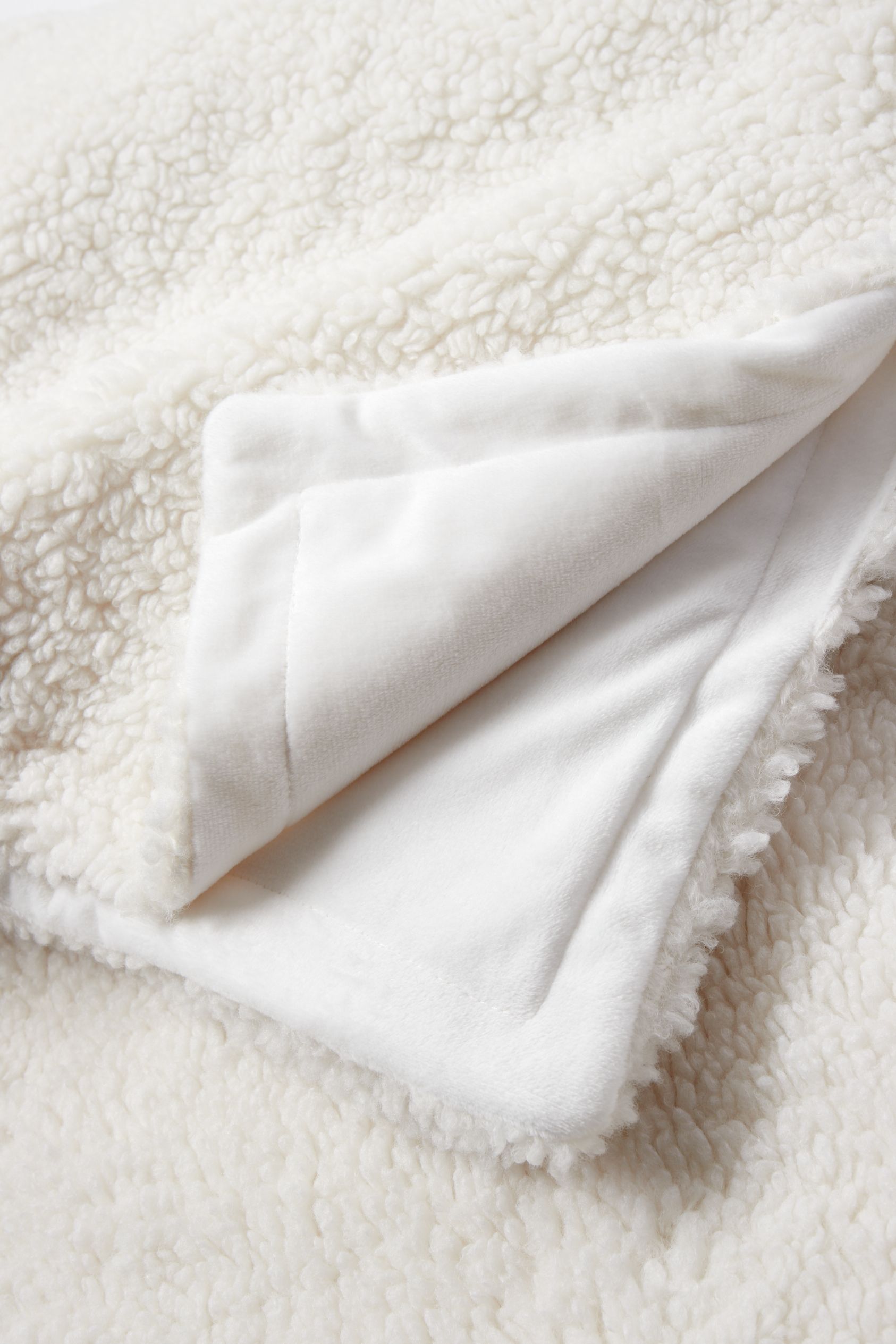 Teddy fur throw - 130 x 170 cm