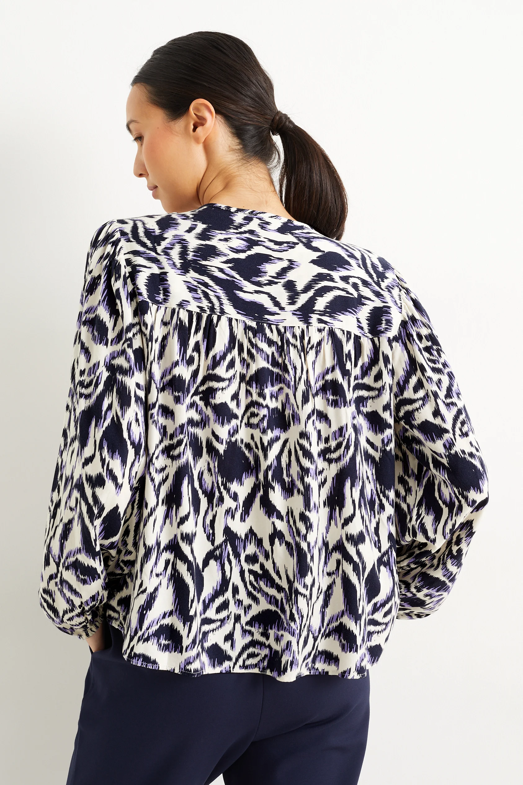 Blouse - patterned