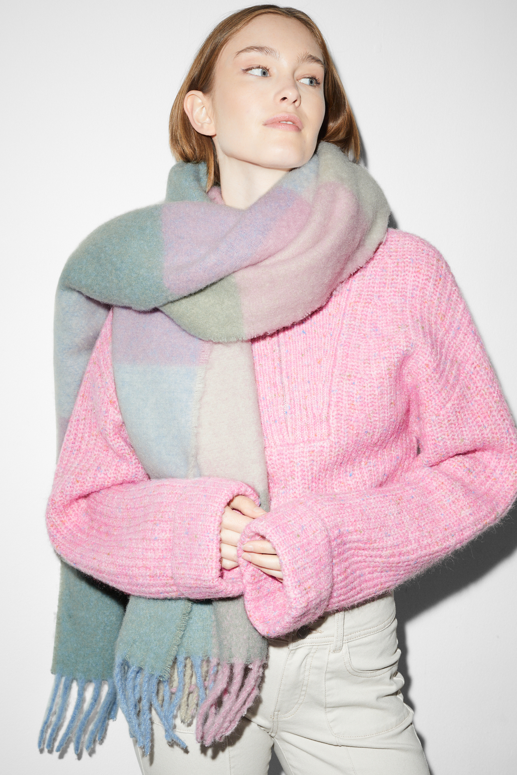 CLOCKHOUSE - scarf - check