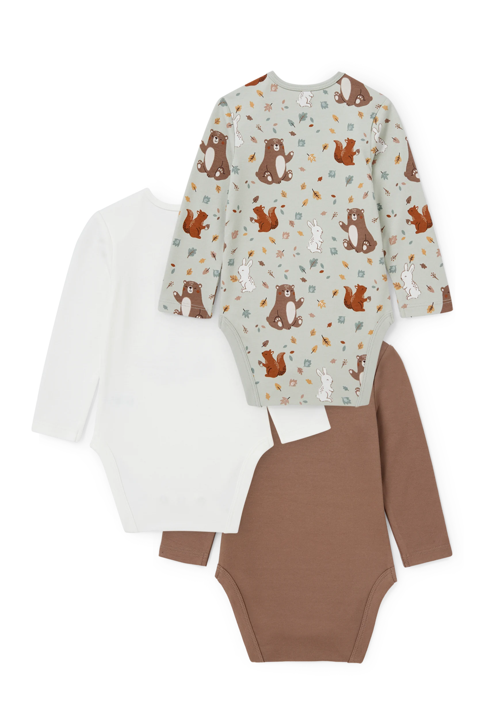 Multipack of 3 - baby bodysuit