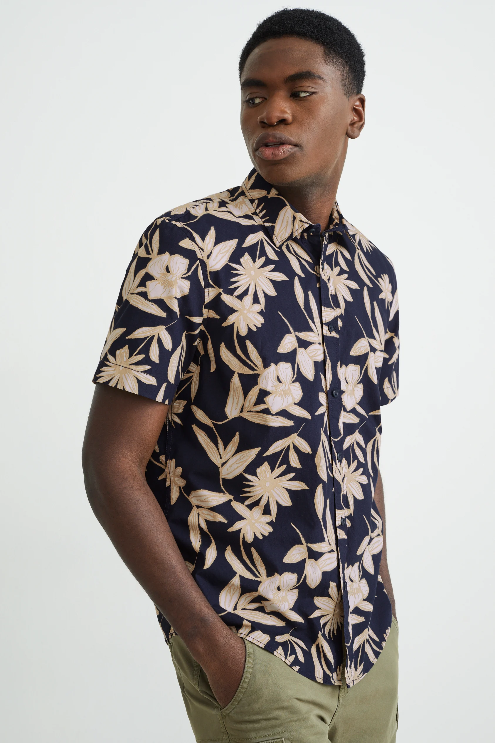 Shirt - regular fit - kent collar