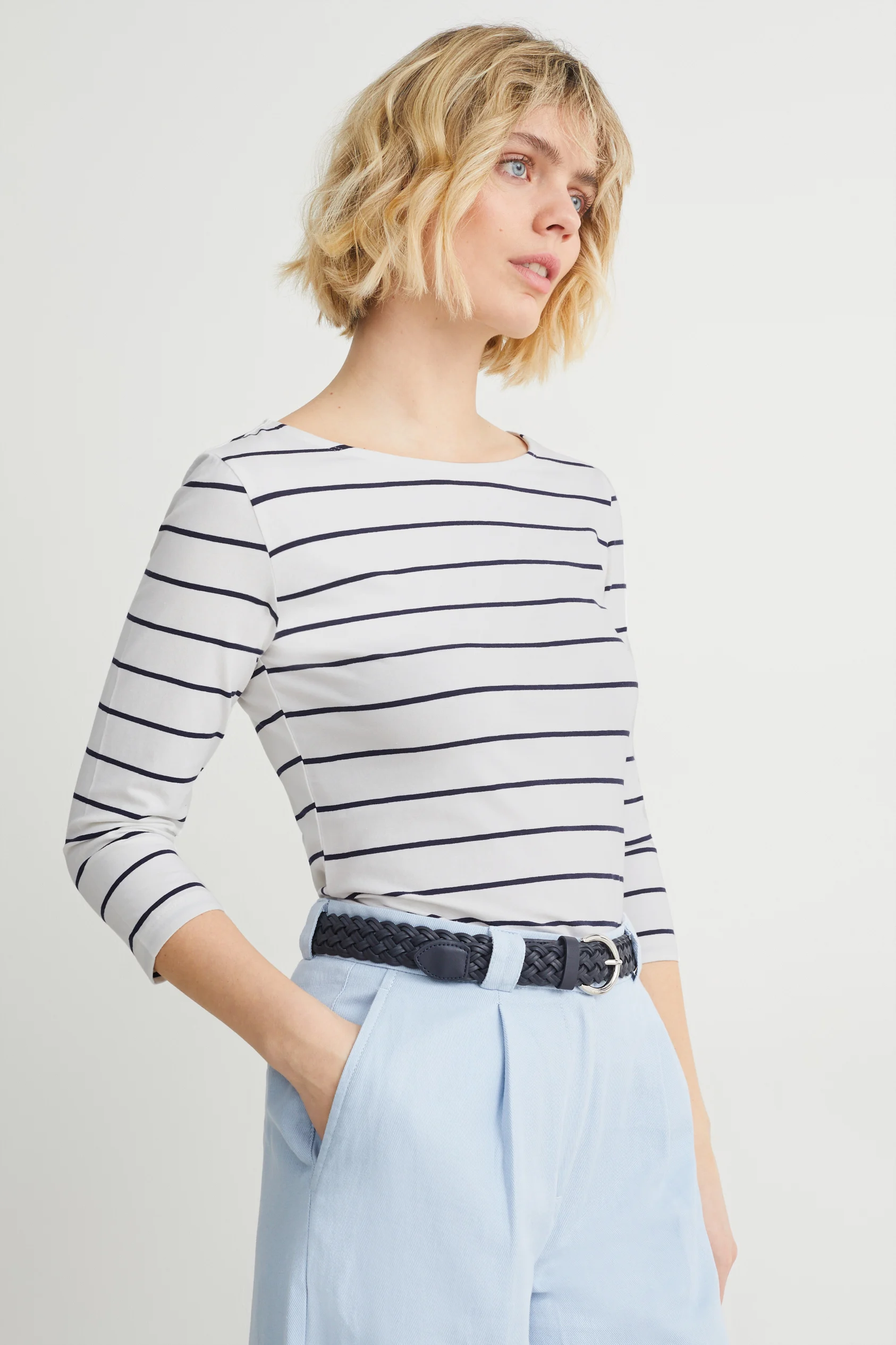 Long sleeve top - striped